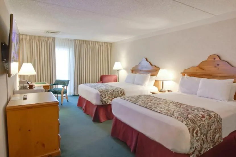 Bed in Bavarian Inn Lodge