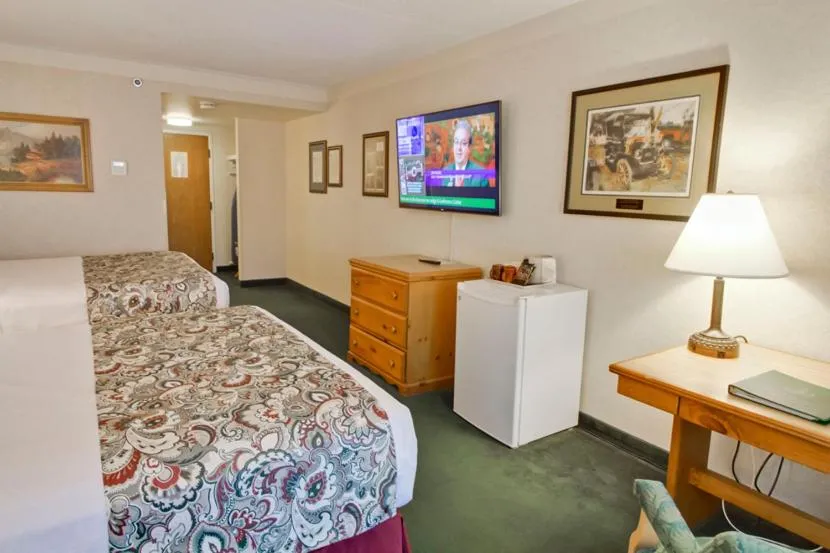 Bed in Bavarian Inn Lodge