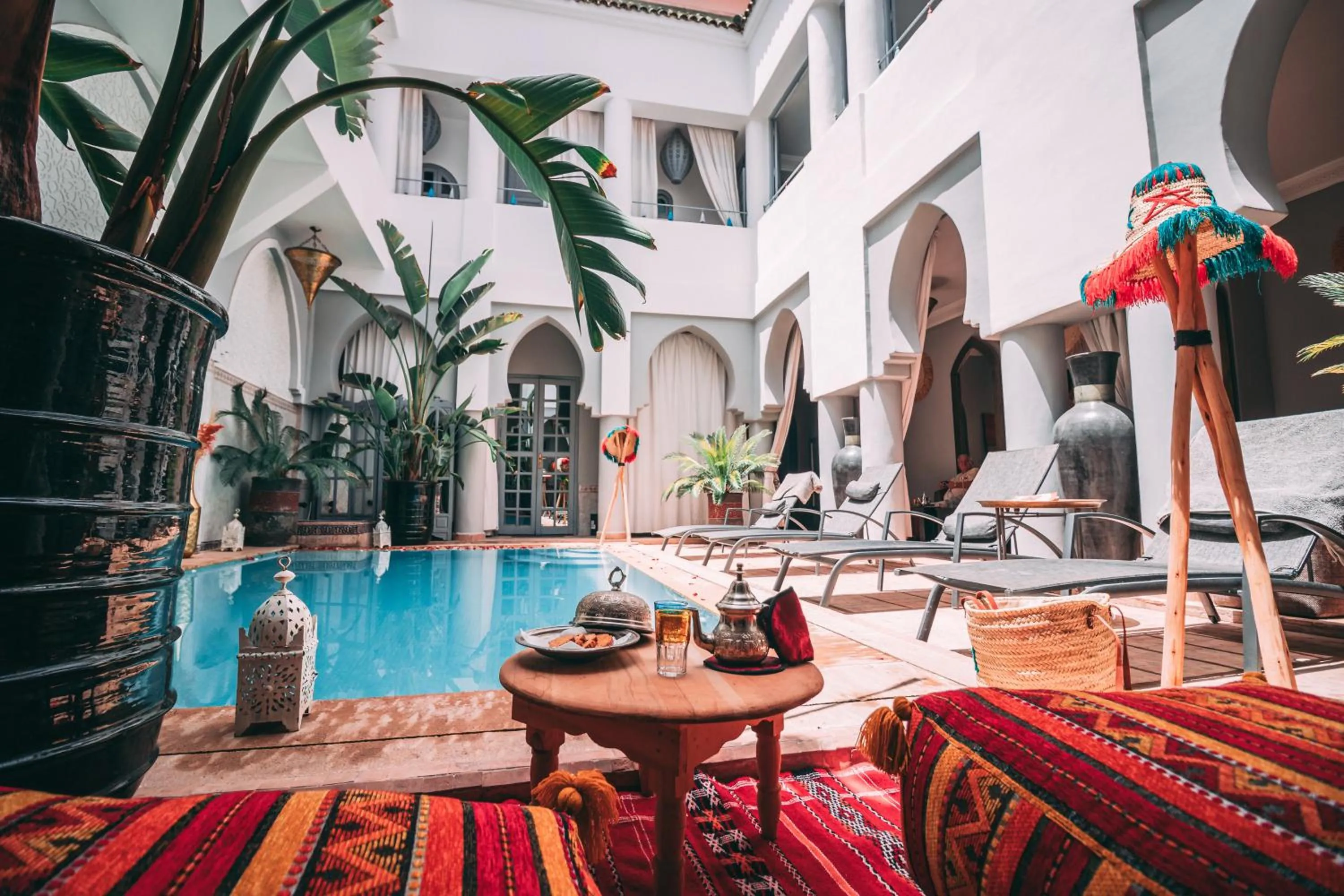 Swimming pool in Riad Shemsi