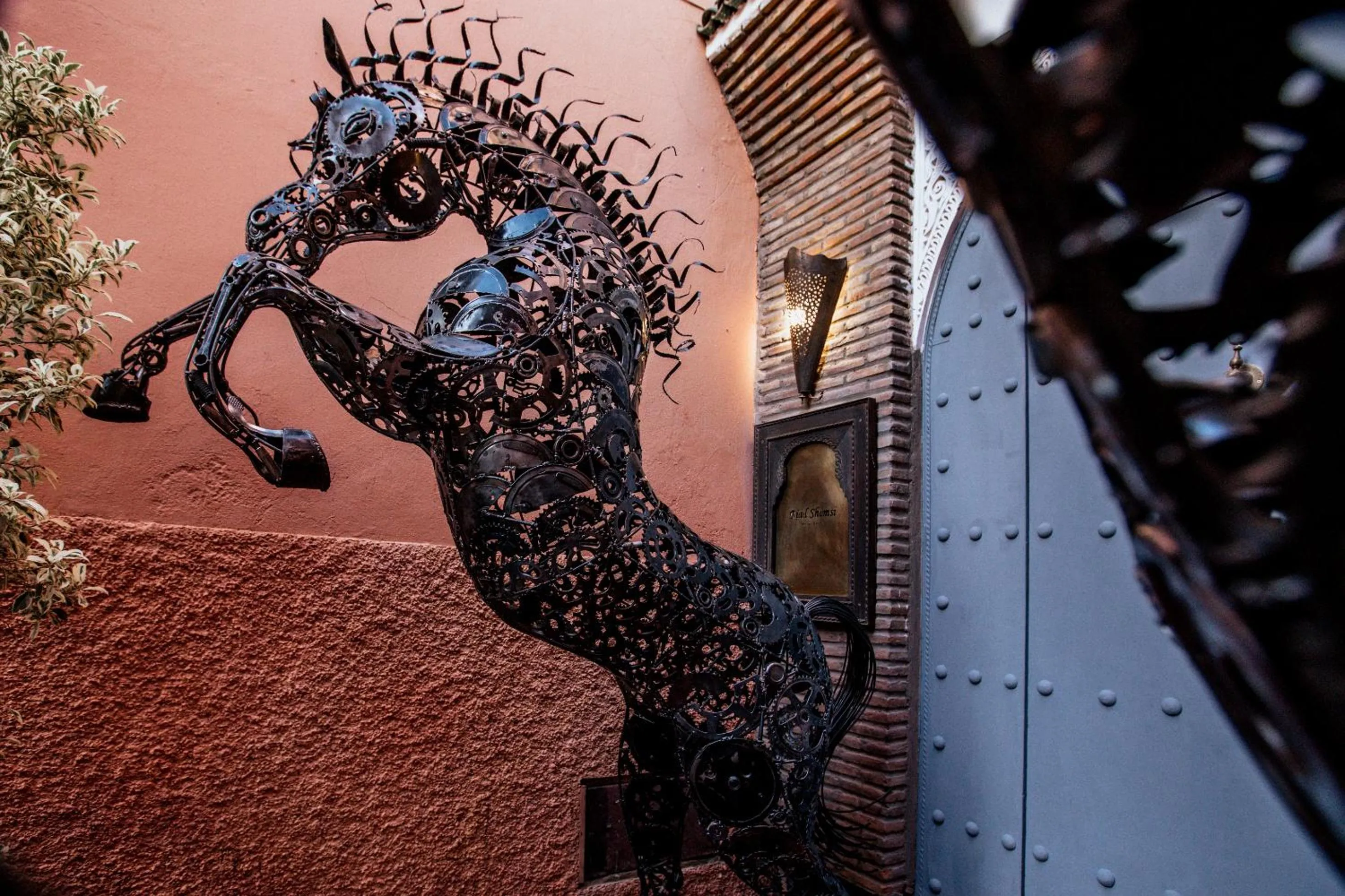 Facade/entrance in Riad Shemsi