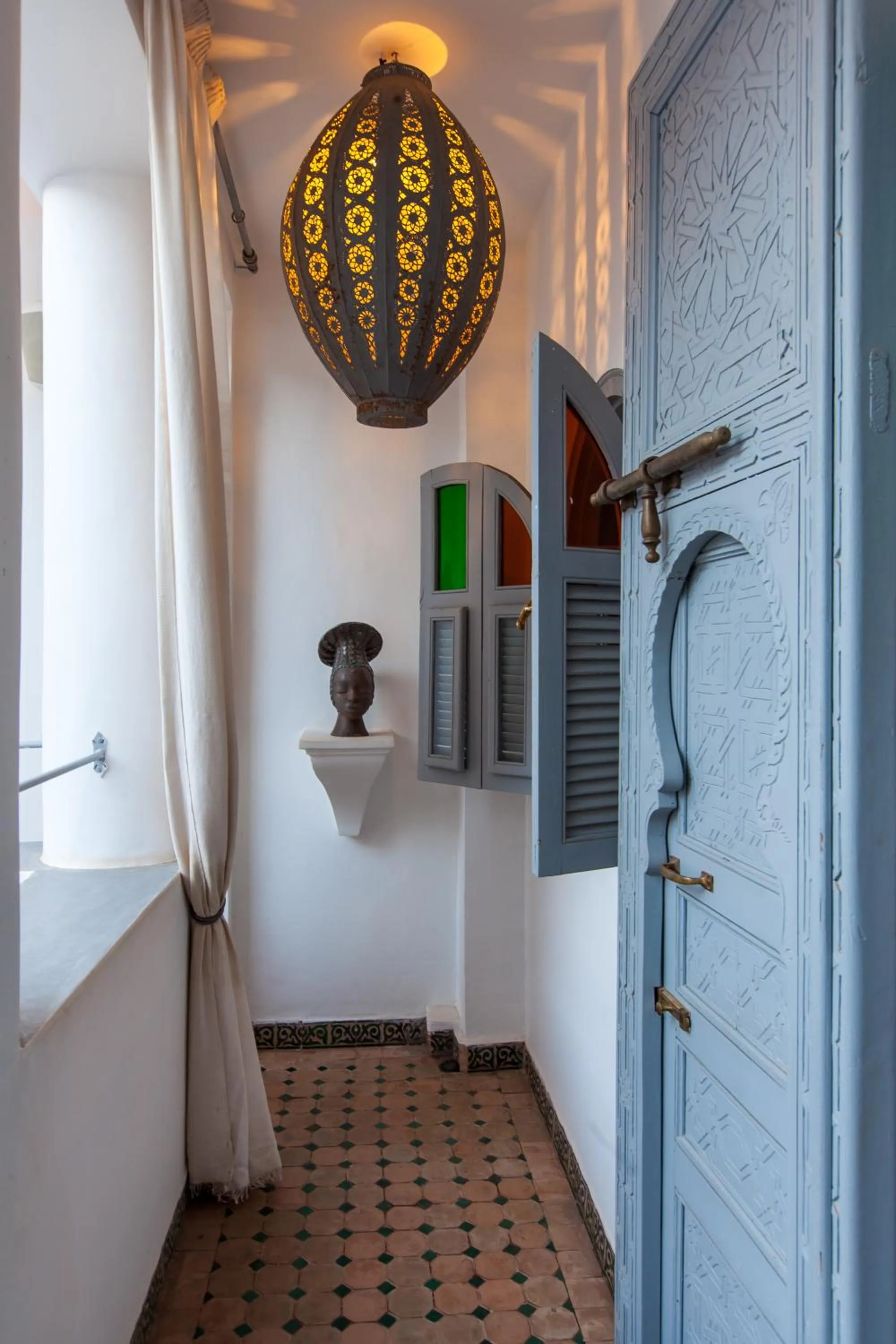 Decorative detail in Riad Shemsi