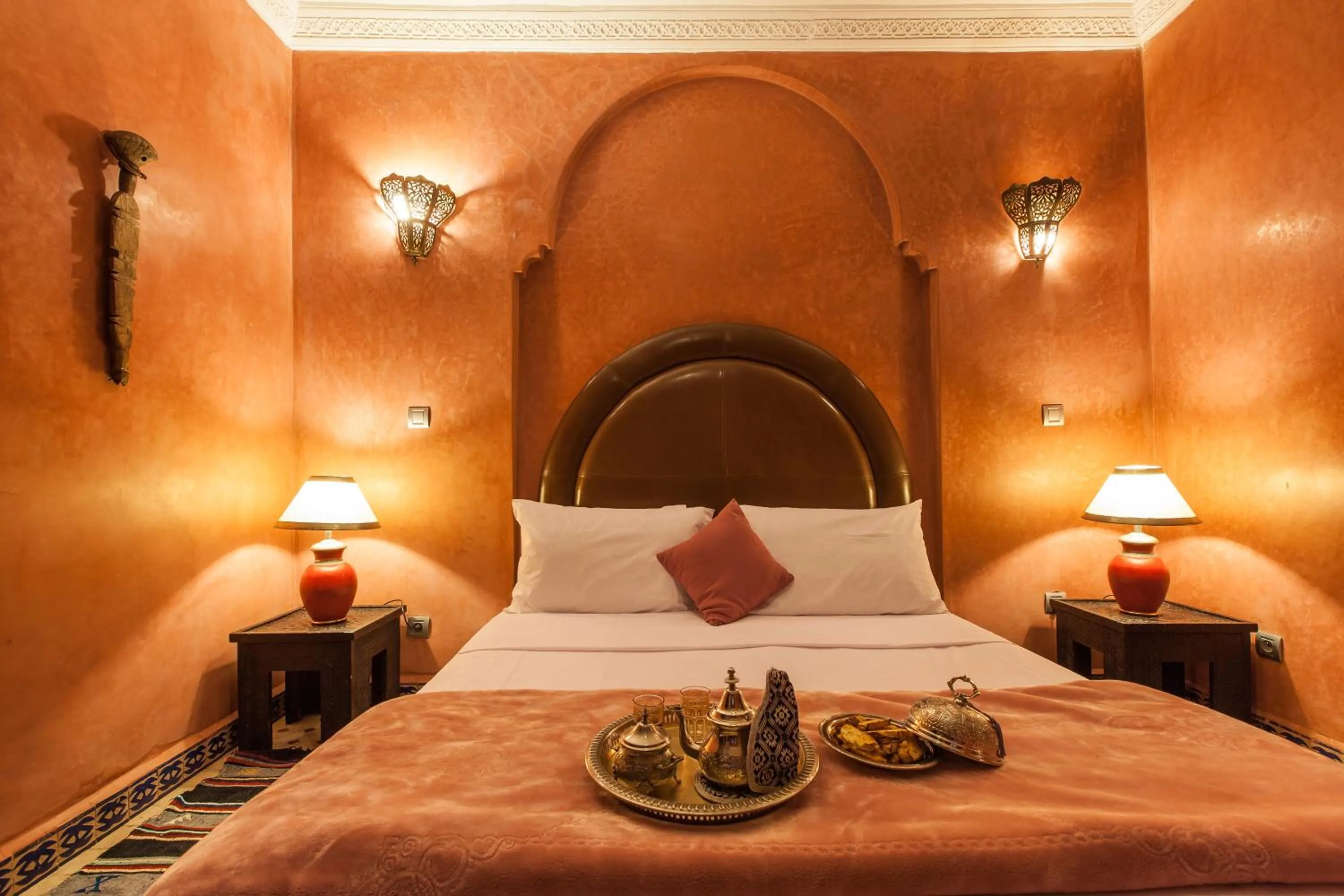 Bed in Riad Shemsi