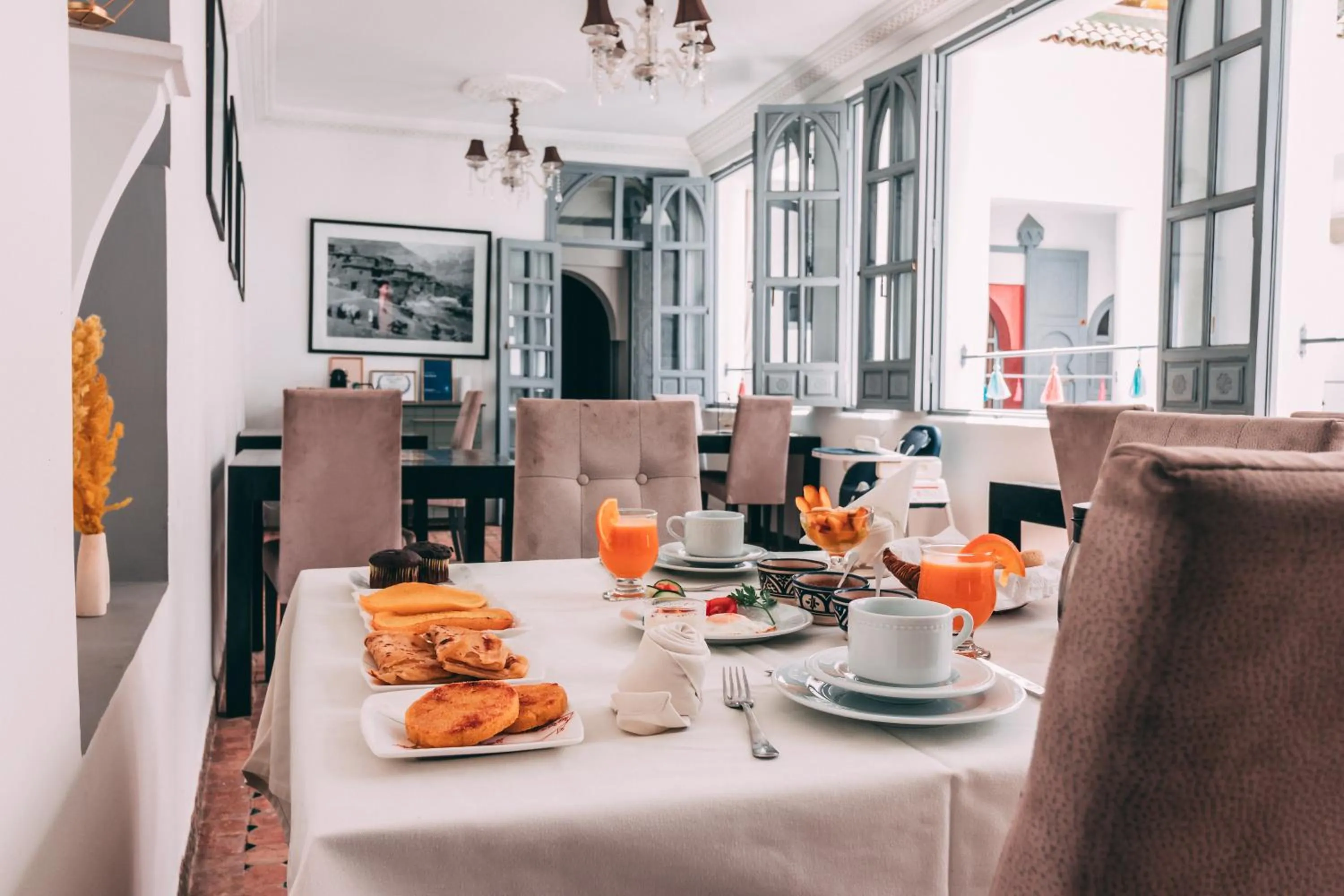 Breakfast in Riad Shemsi