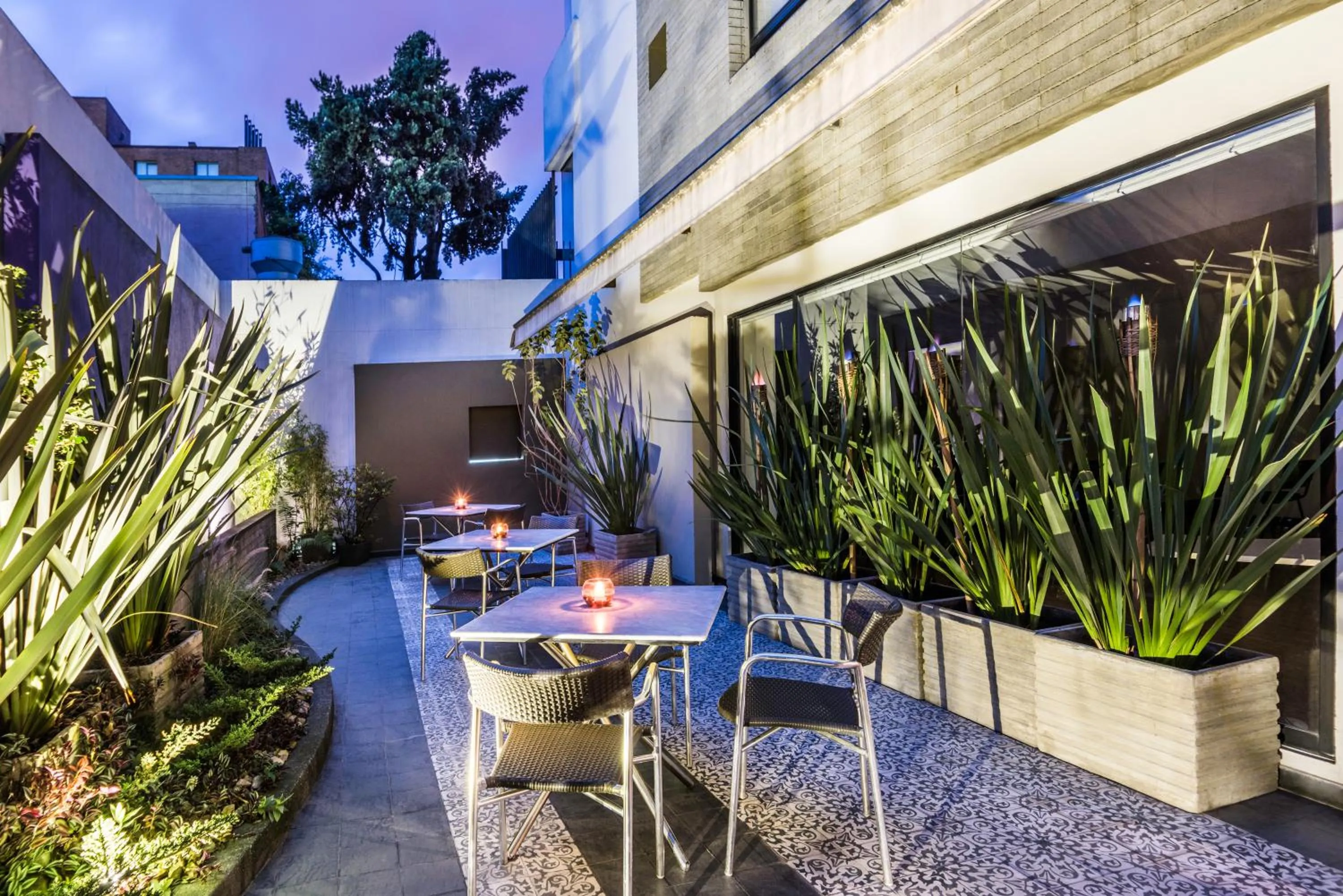 Balcony/Terrace in Hotel Viaggio Nueve Tres