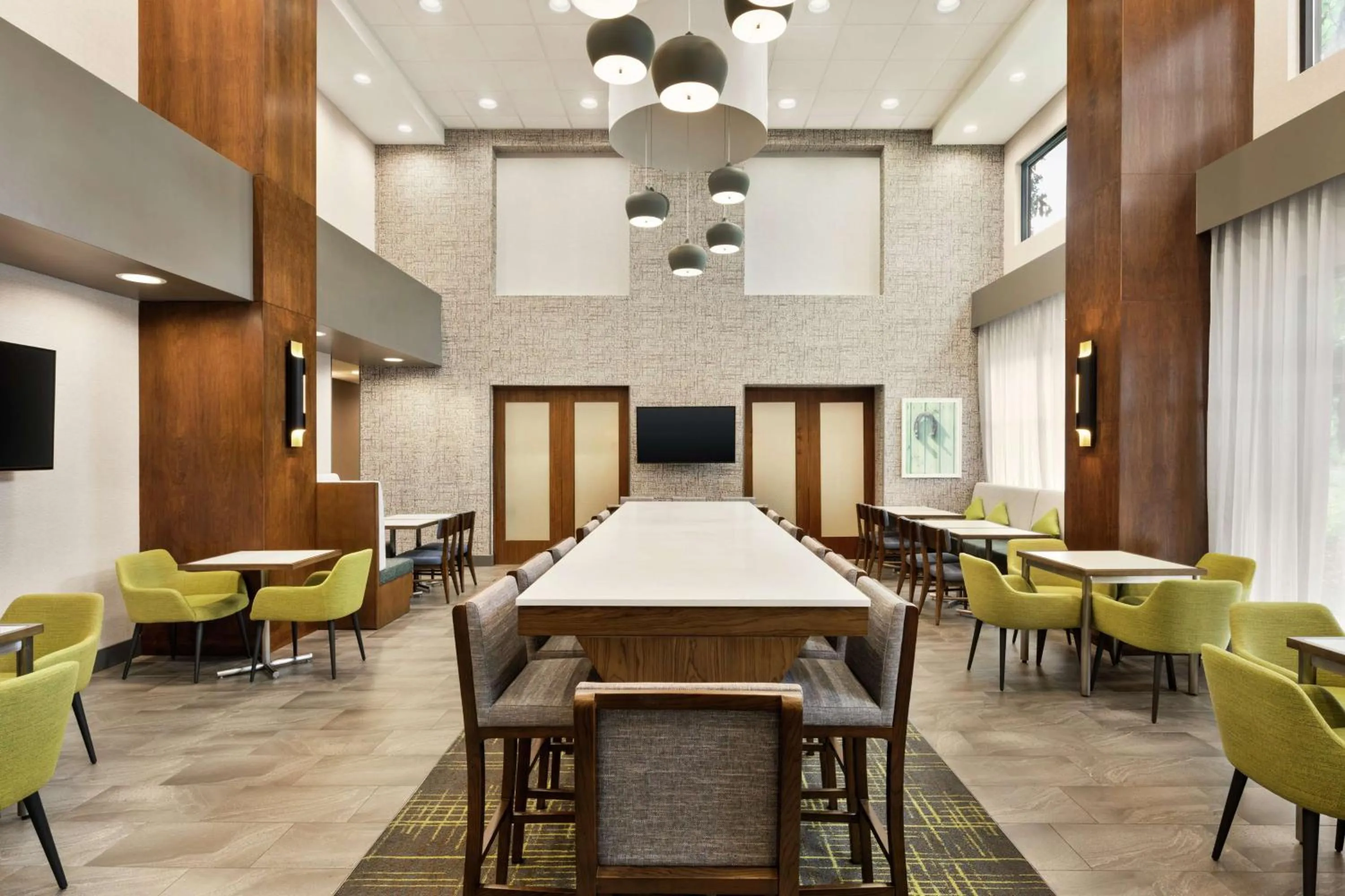 Lobby or reception in Hampton Inn & Suites Tacoma/Puyallup