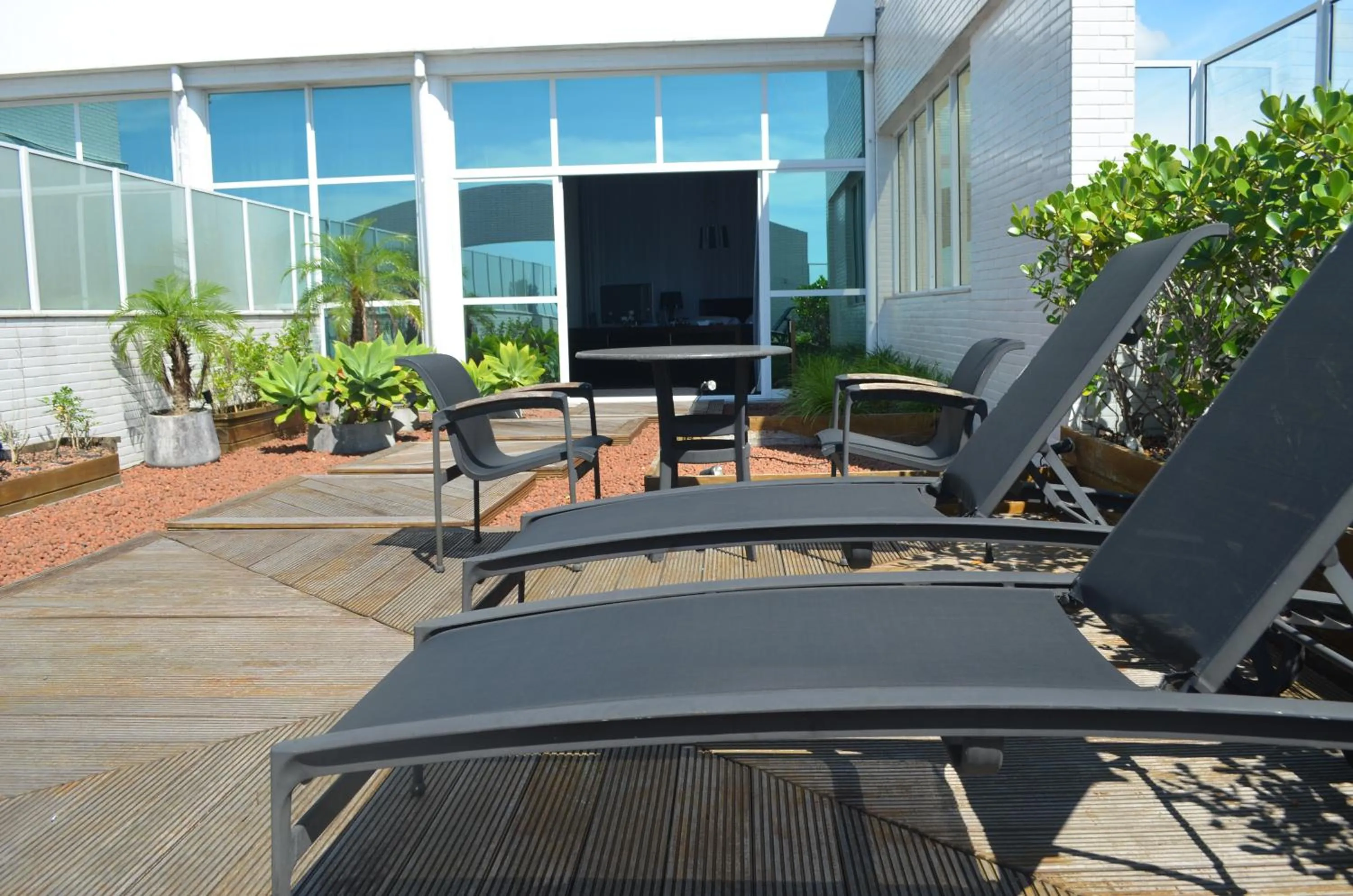 Balcony/Terrace in Favorita Golden Hotel e Eventos