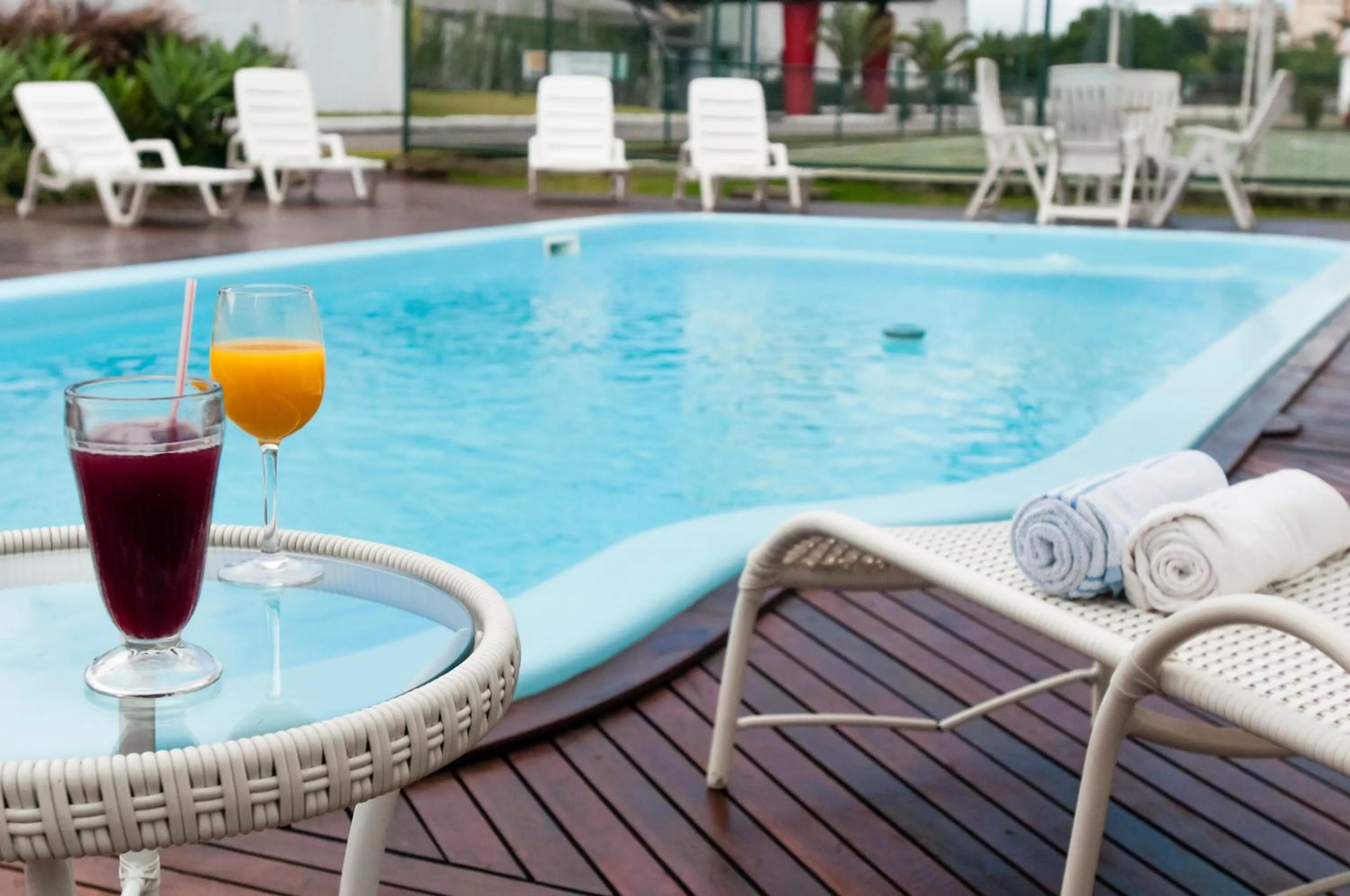 Swimming pool in Favorita Golden Hotel e Eventos