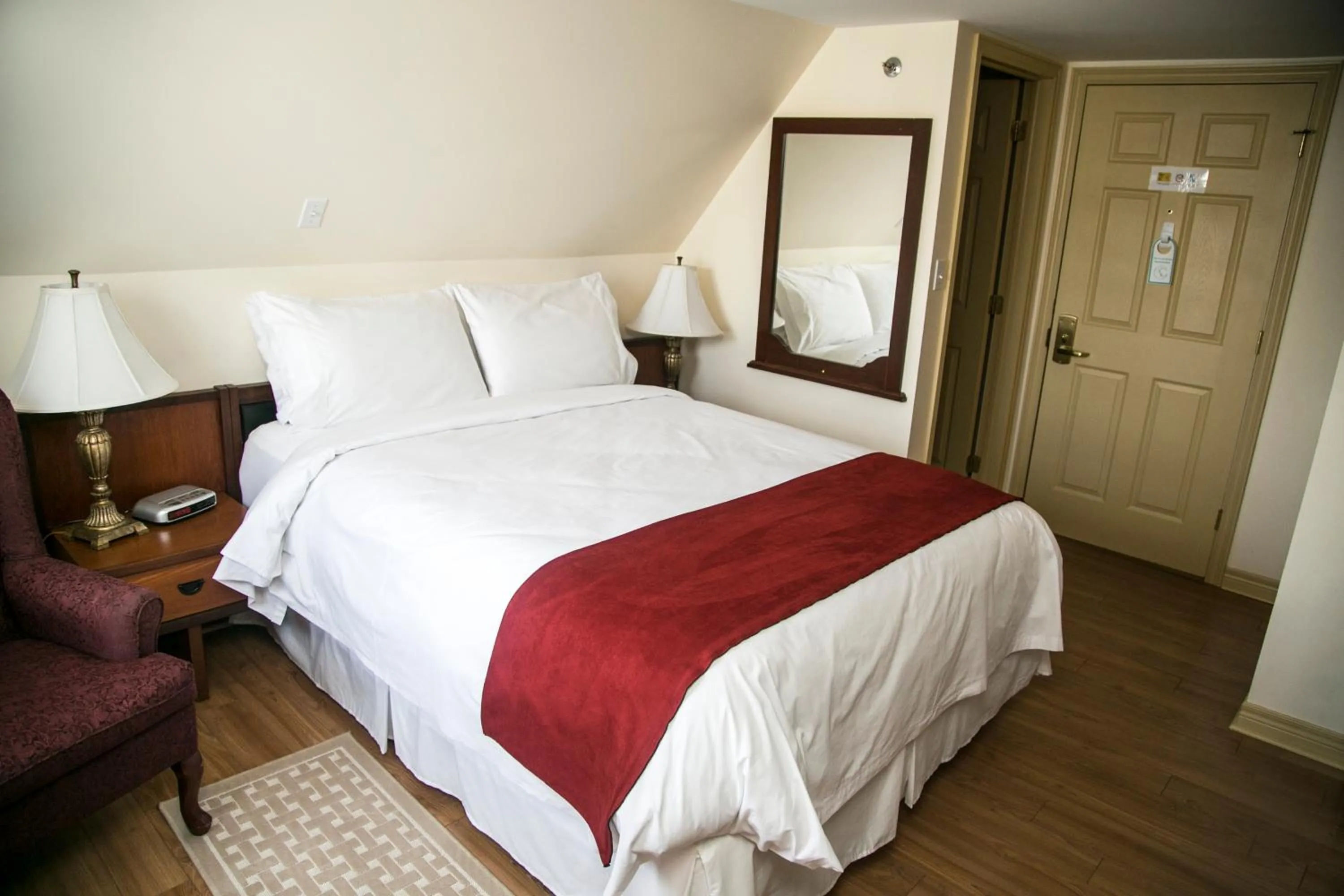 Bed in The Harbour House