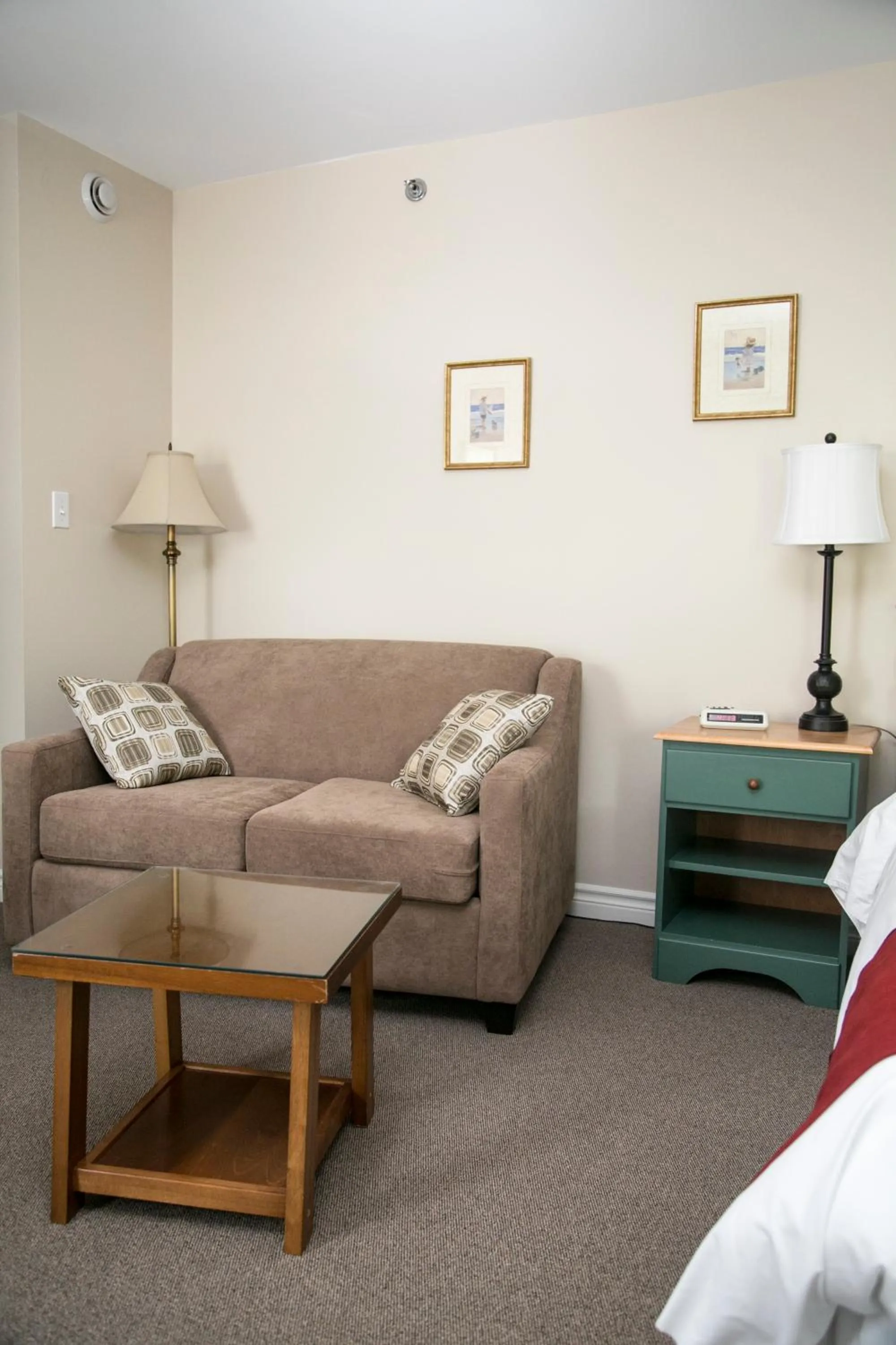 Seating area in The Harbour House