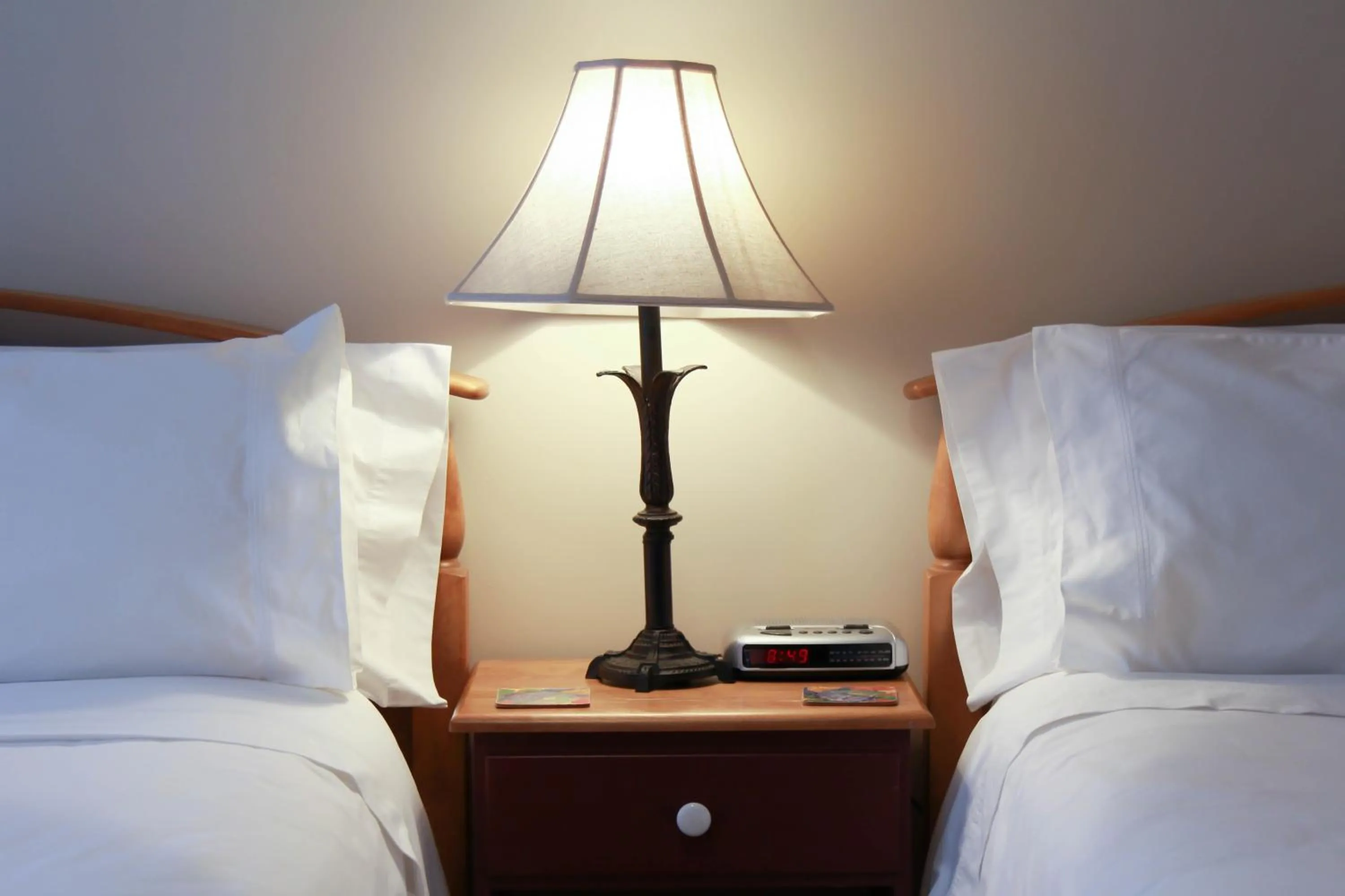 Decorative detail, Bed in The Harbour House