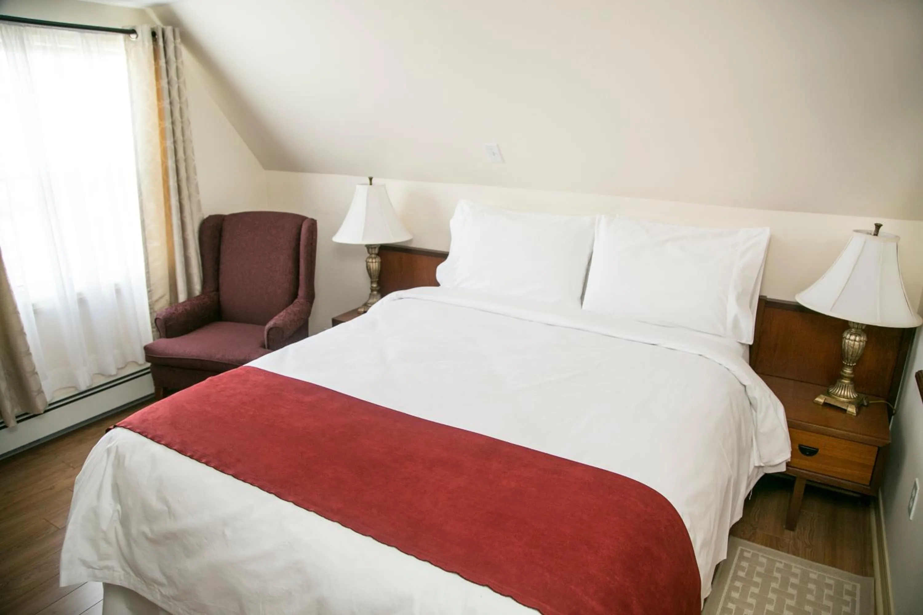 Bed in The Harbour House