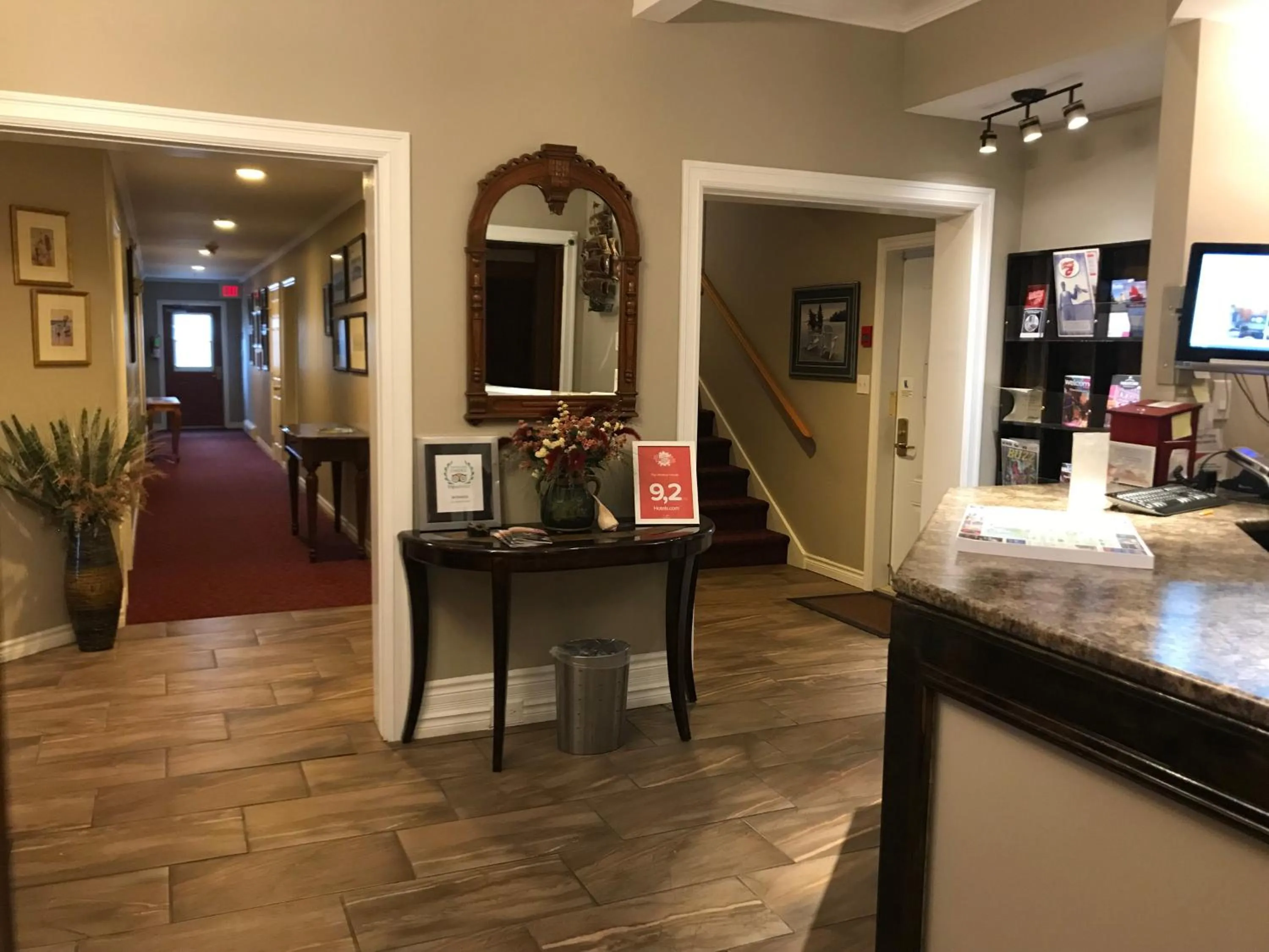 Lobby or reception in The Harbour House