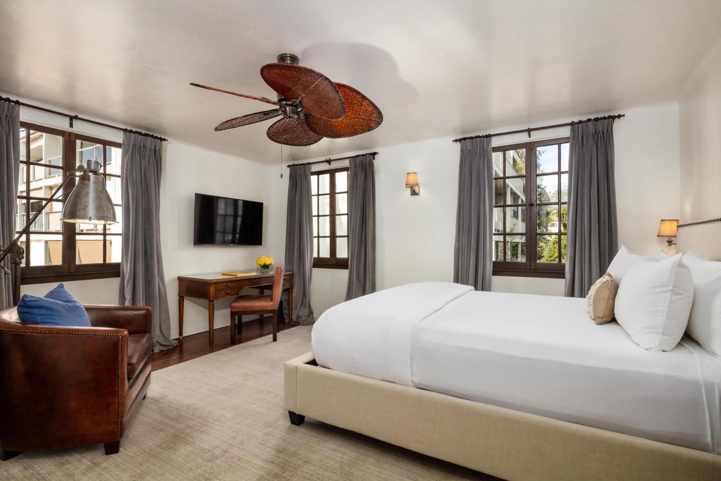 Bed in The Charlie West Hollywood