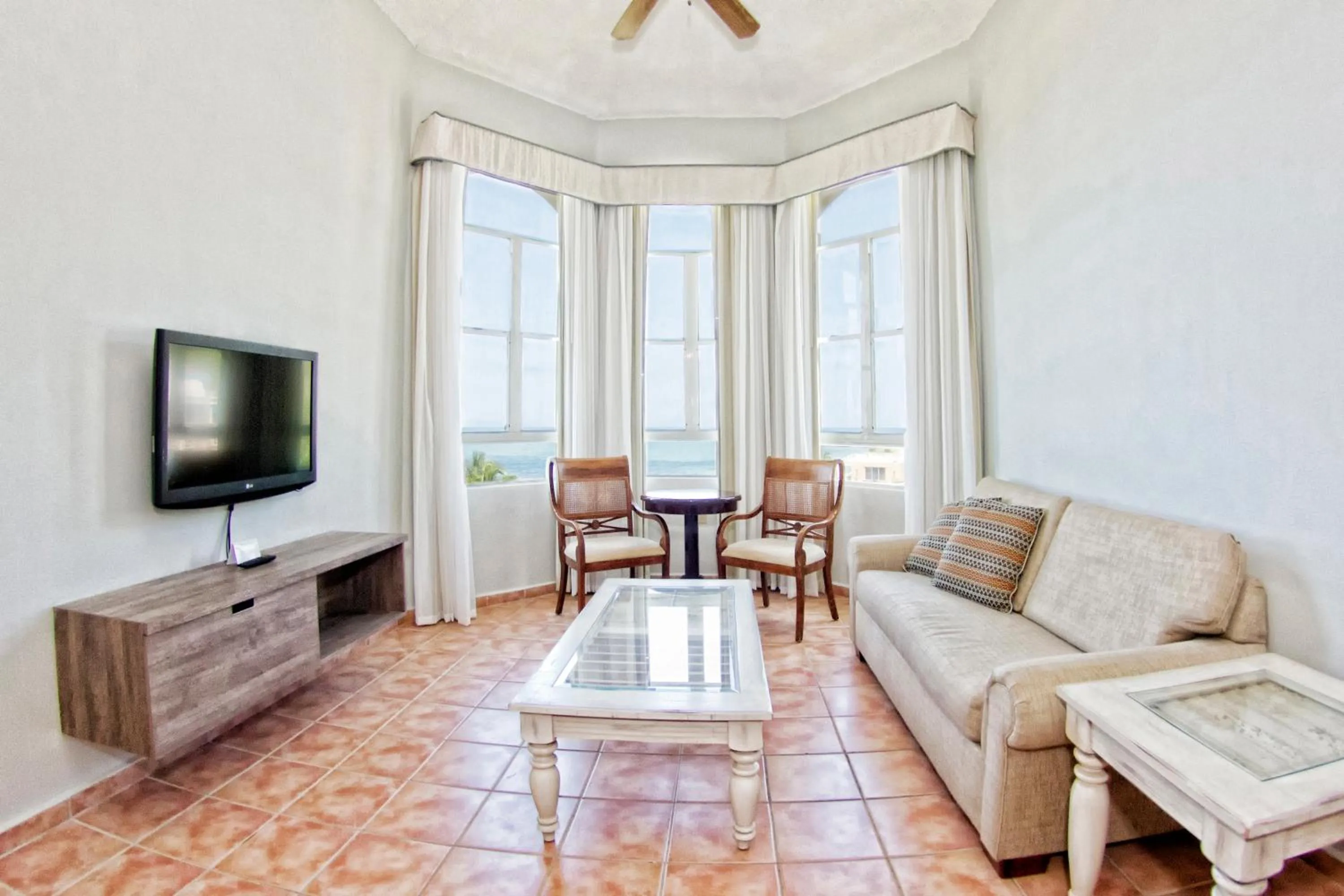 Living room in Rincon Beach Resort