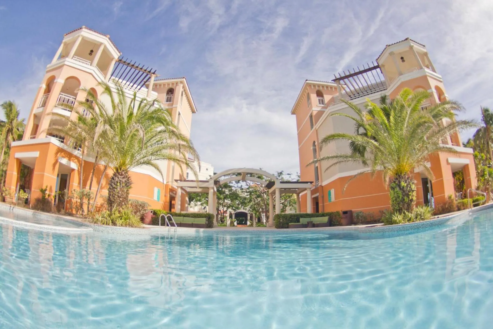 Swimming pool in Rincon Beach Resort