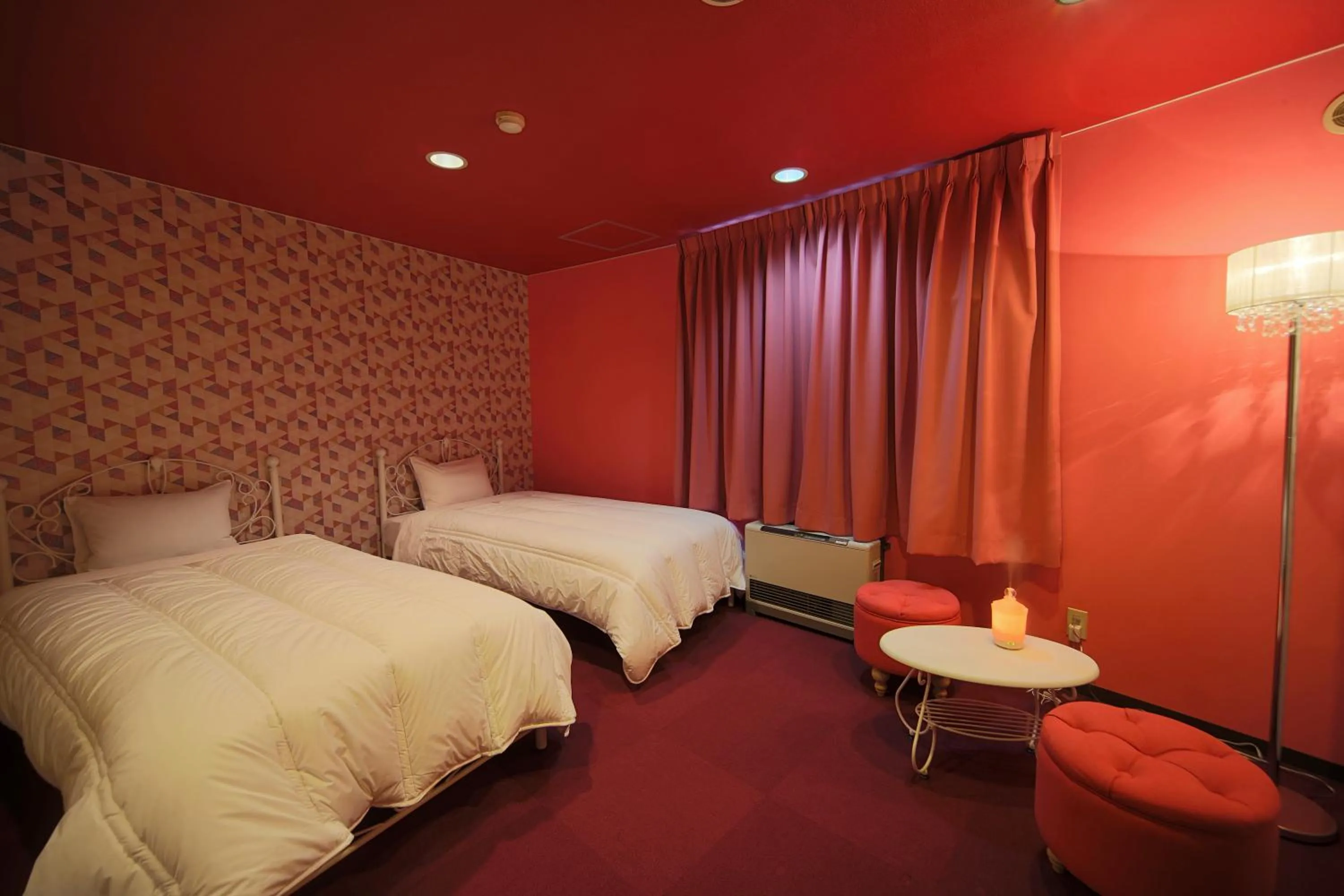 Photo of the whole room, Bed in HOTEL 24sweets HAKUBA