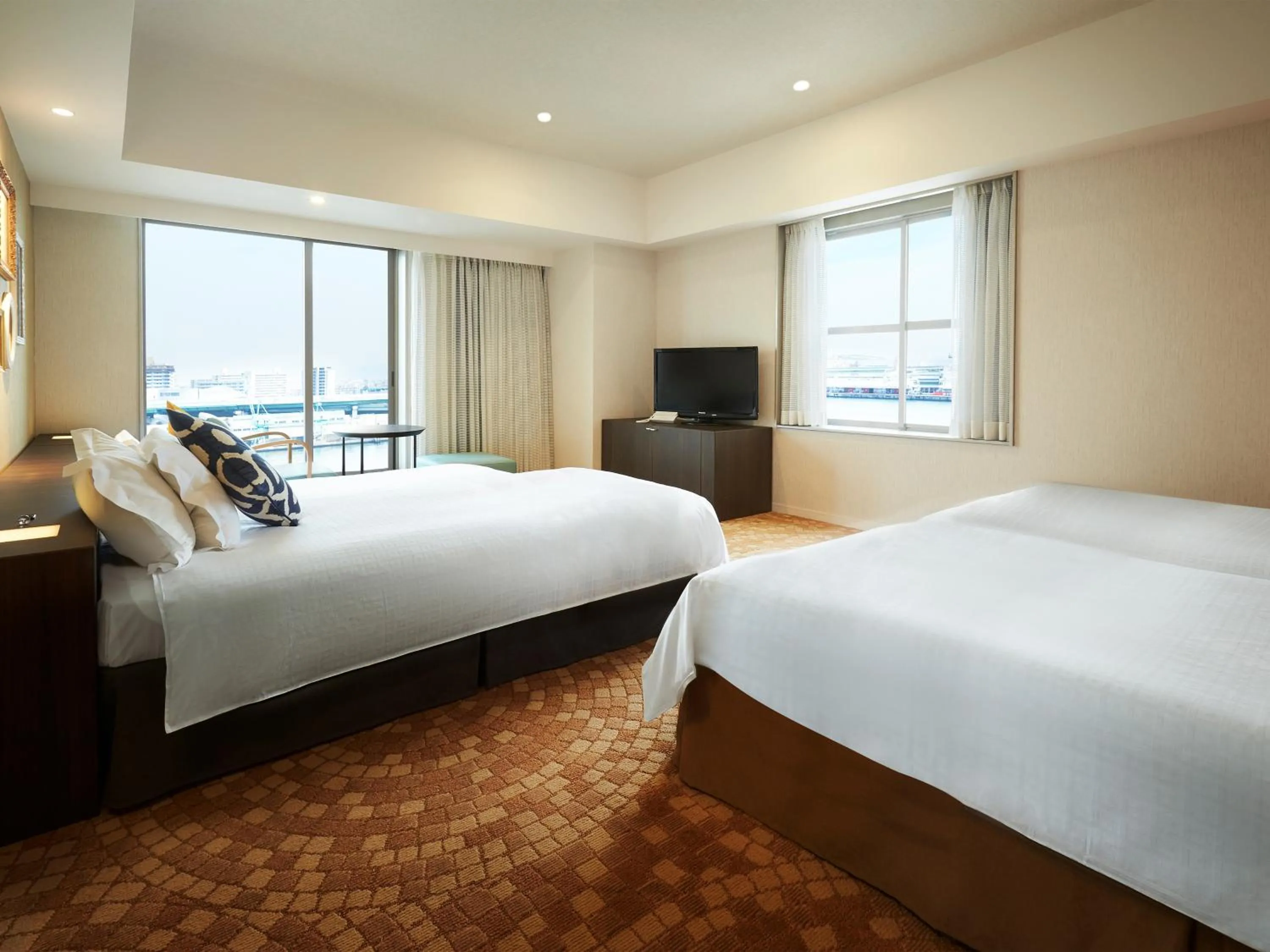 Bed in Hotel Universal Port