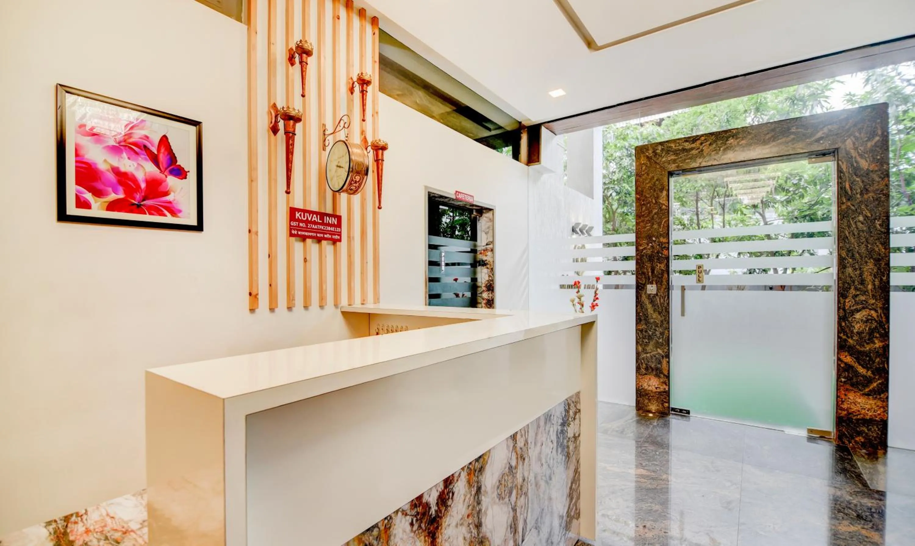 Lobby or reception in Treebo Kuval Inn