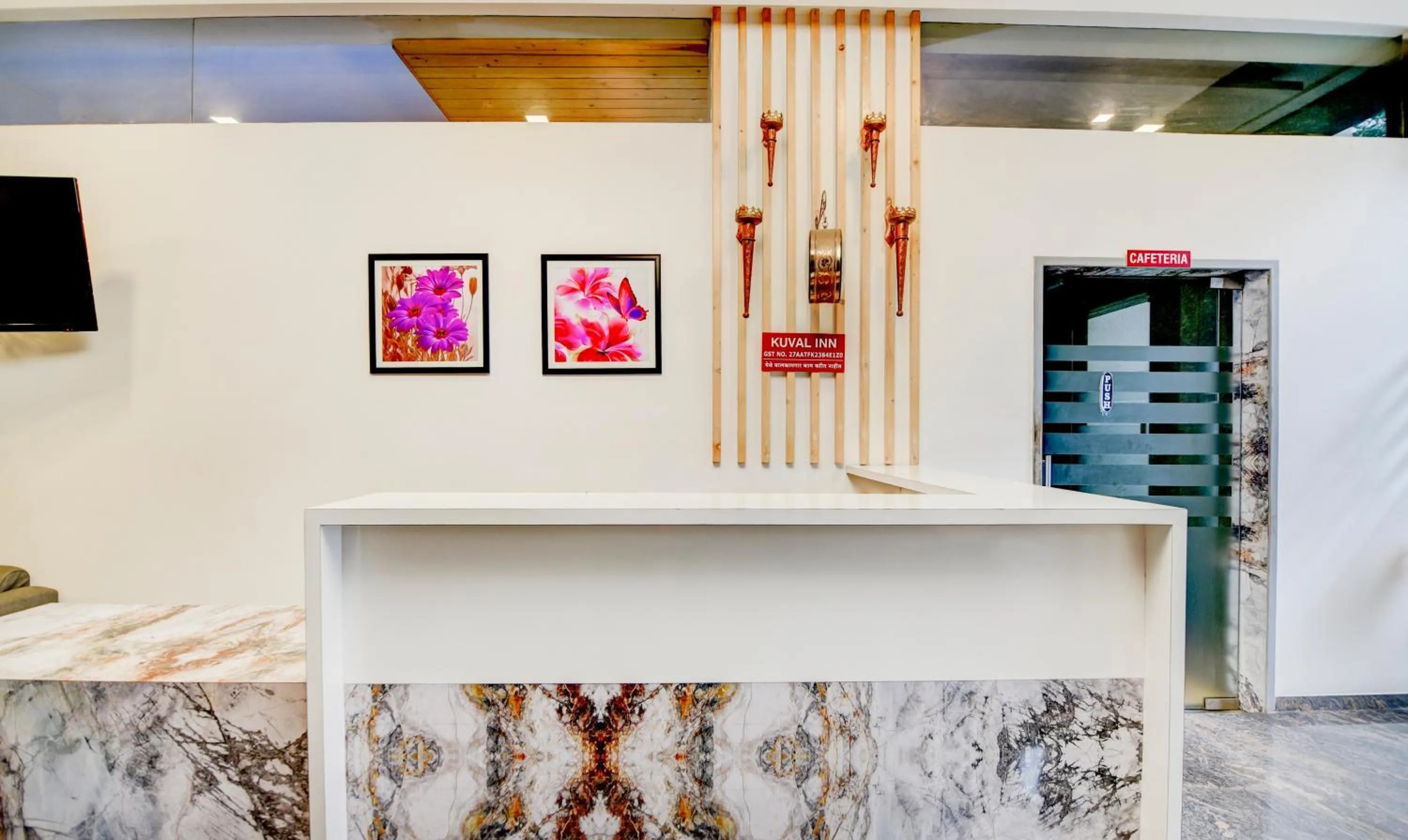 Lobby or reception in Treebo Kuval Inn