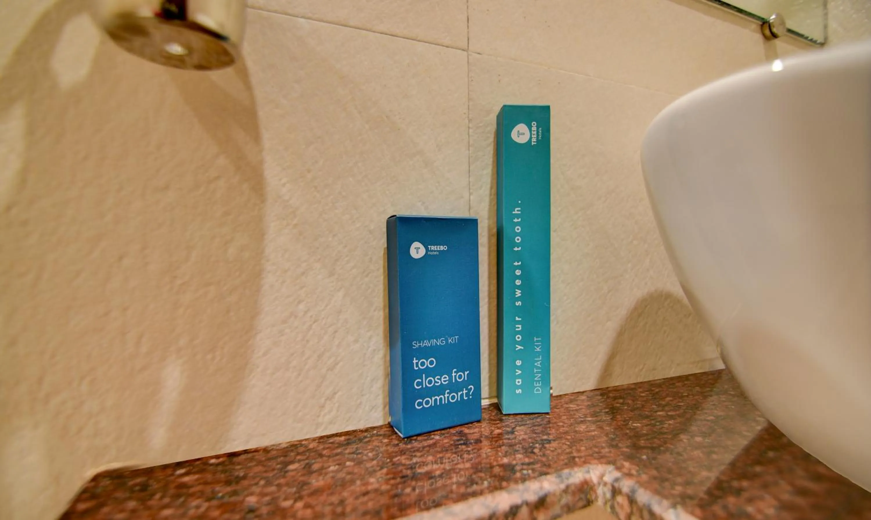 Bathroom in Treebo Kuval Inn