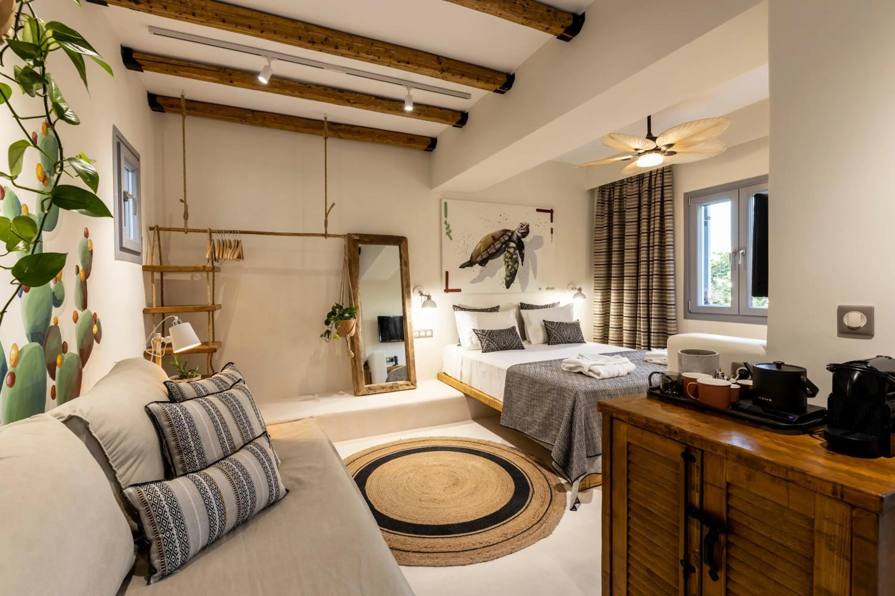 Bed in The Artemis Hotel