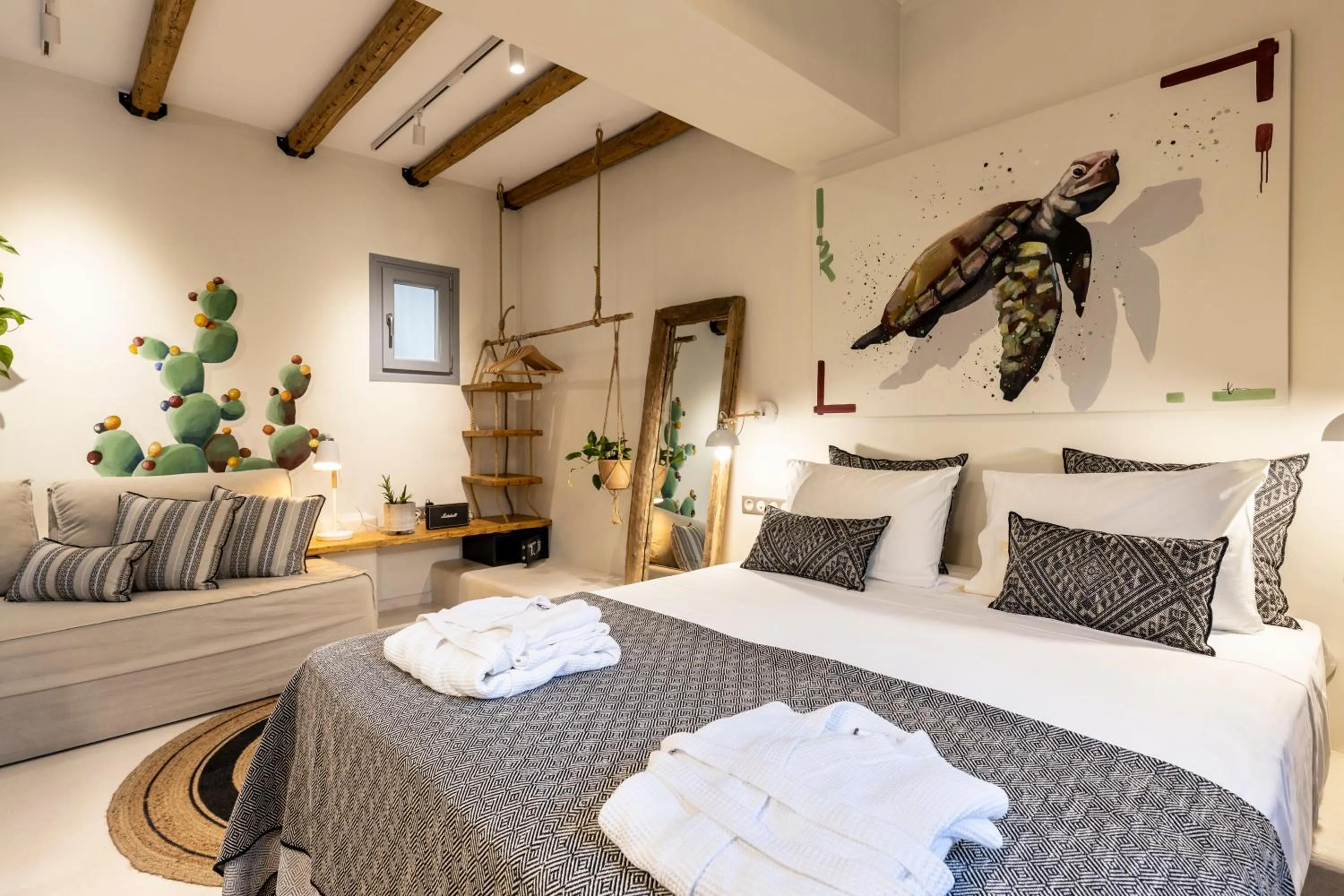 Bed in The Artemis Hotel