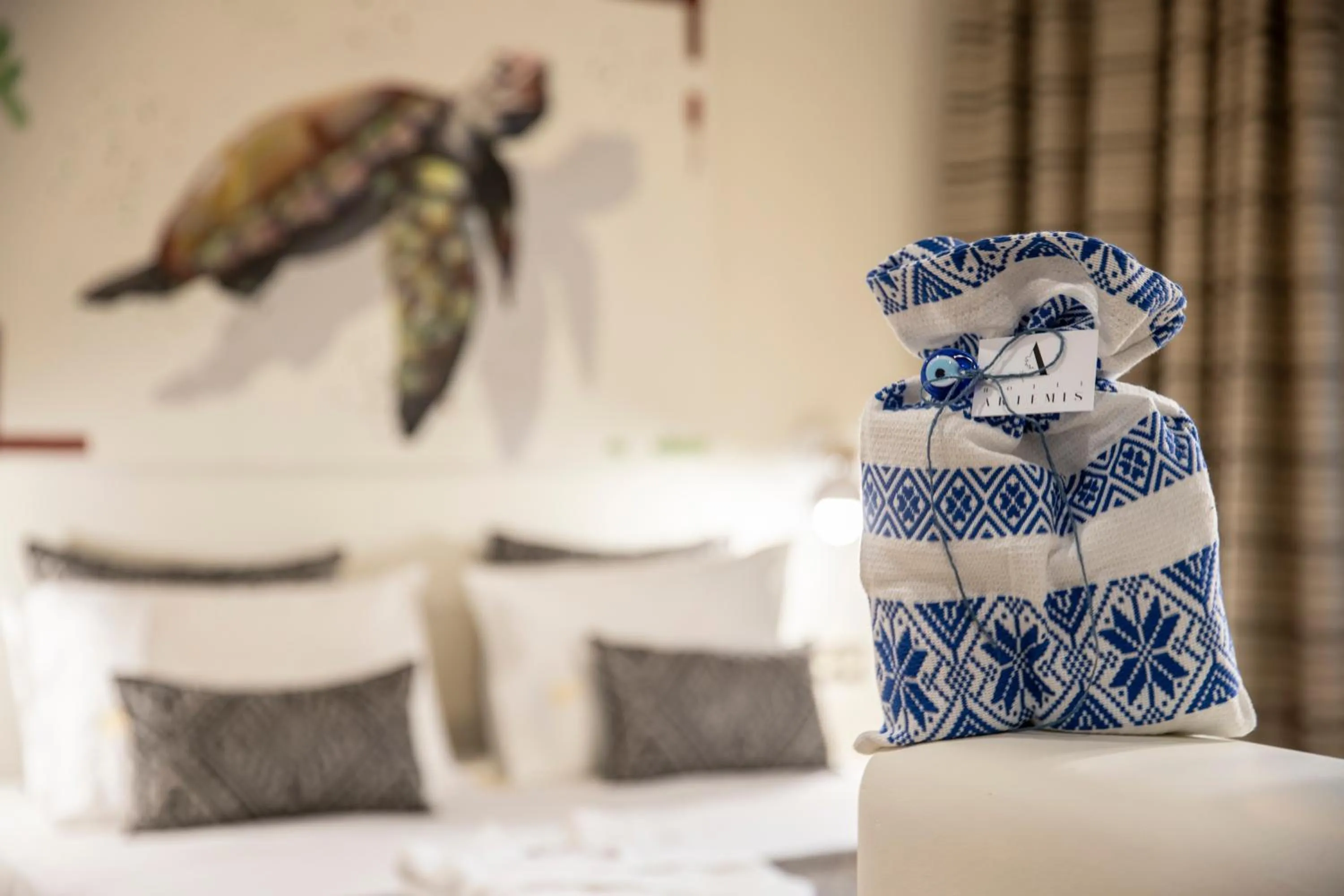 Bed in The Artemis Hotel