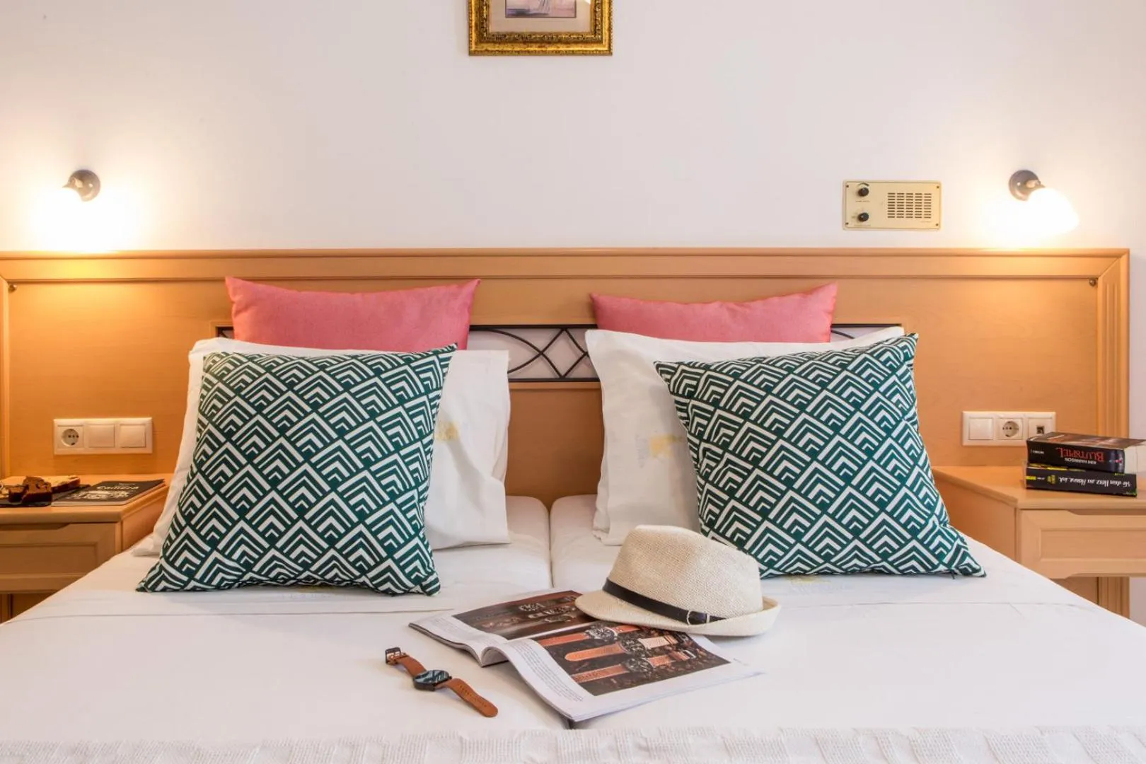 Bed in The Artemis Hotel