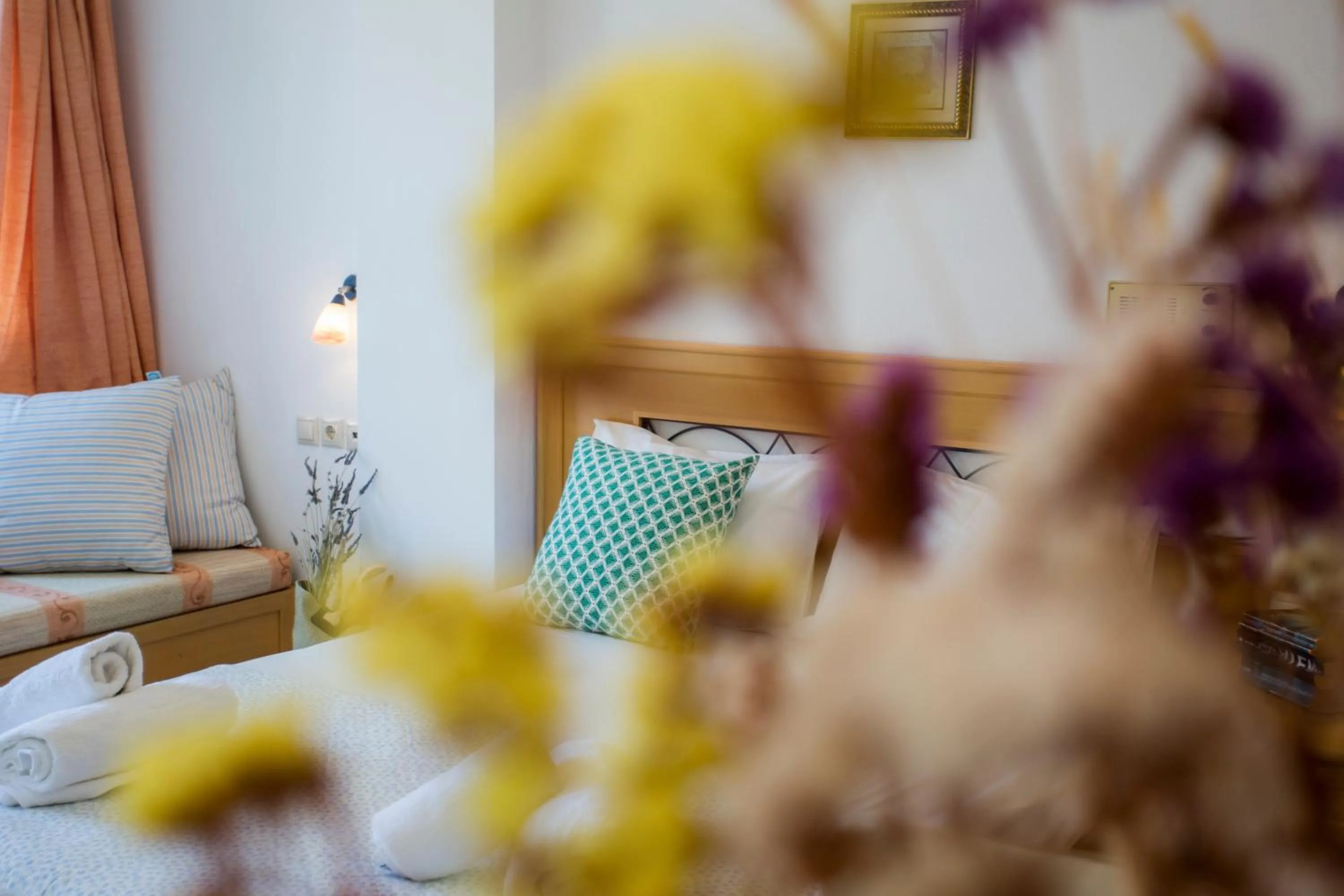 Bed in The Artemis Hotel