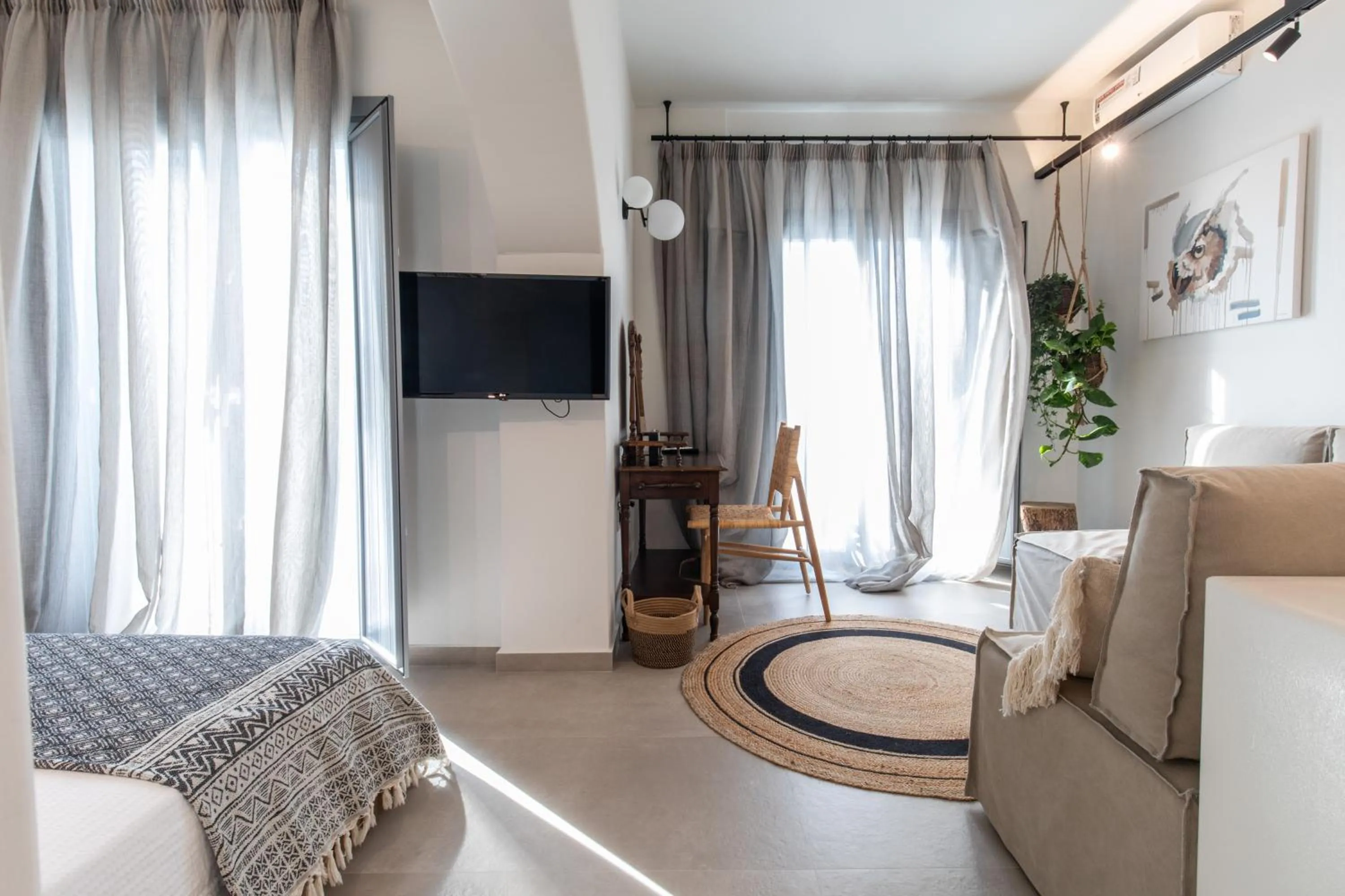 Bed in The Artemis Hotel