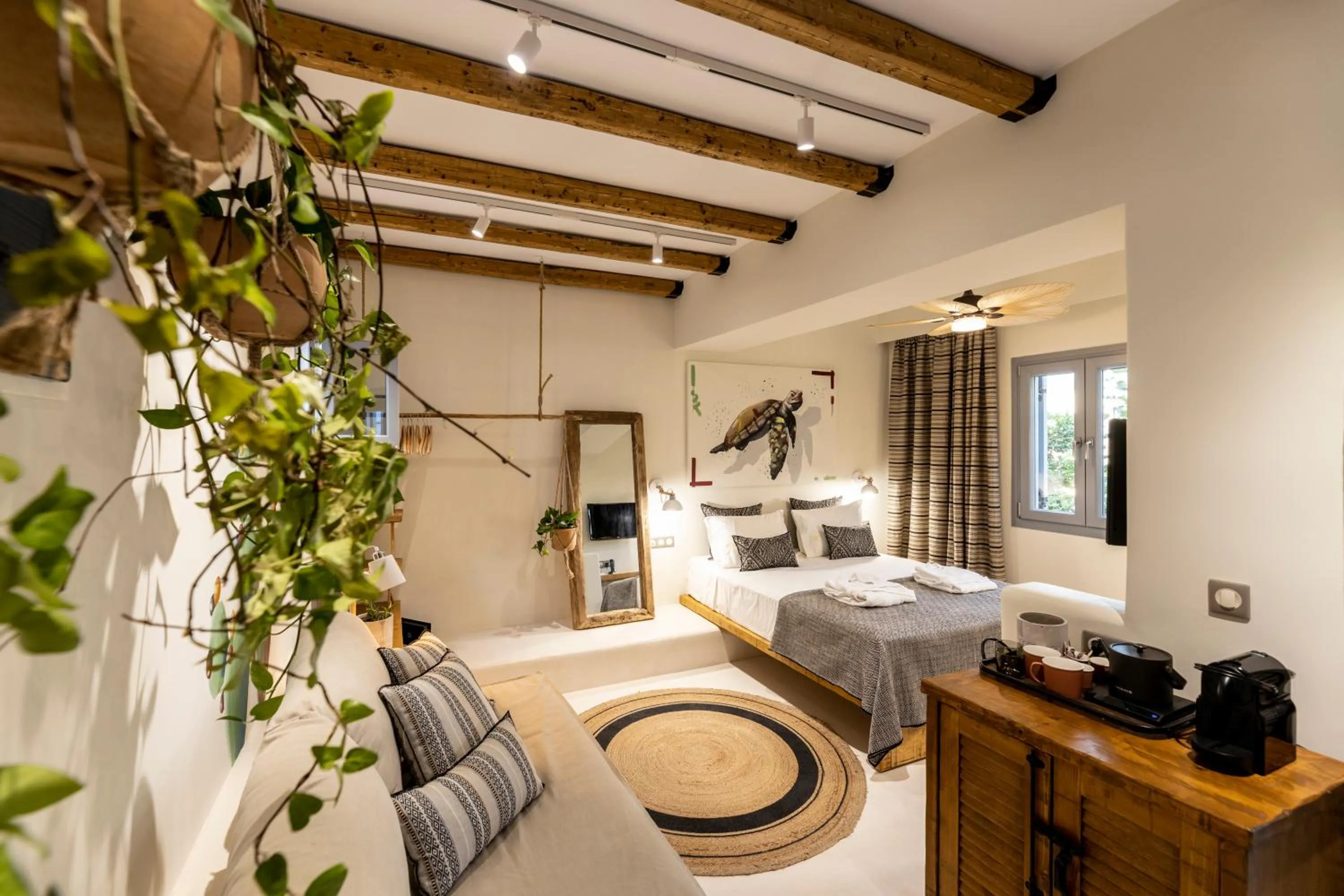 Bed in The Artemis Hotel