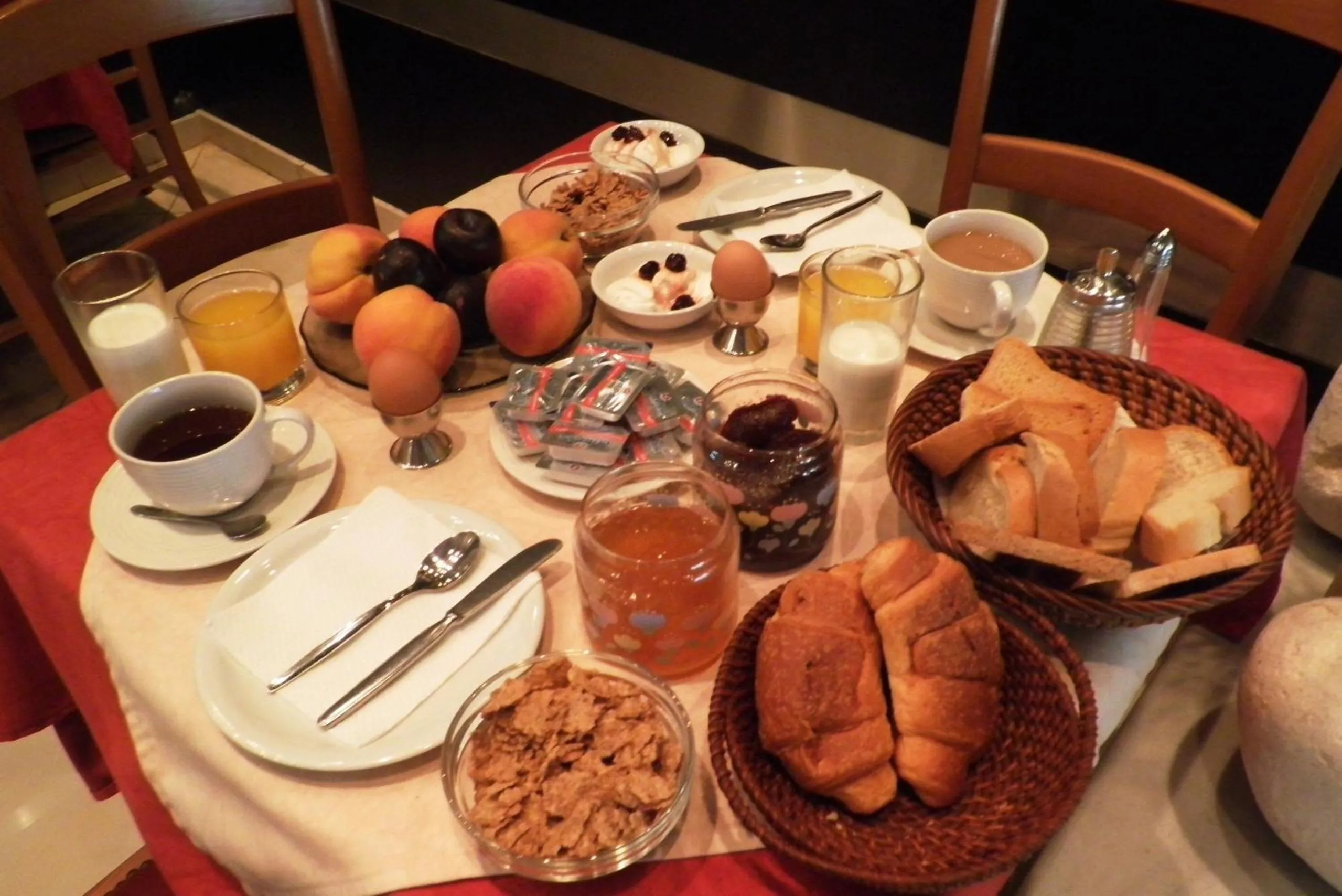 Breakfast in Hotel Segas