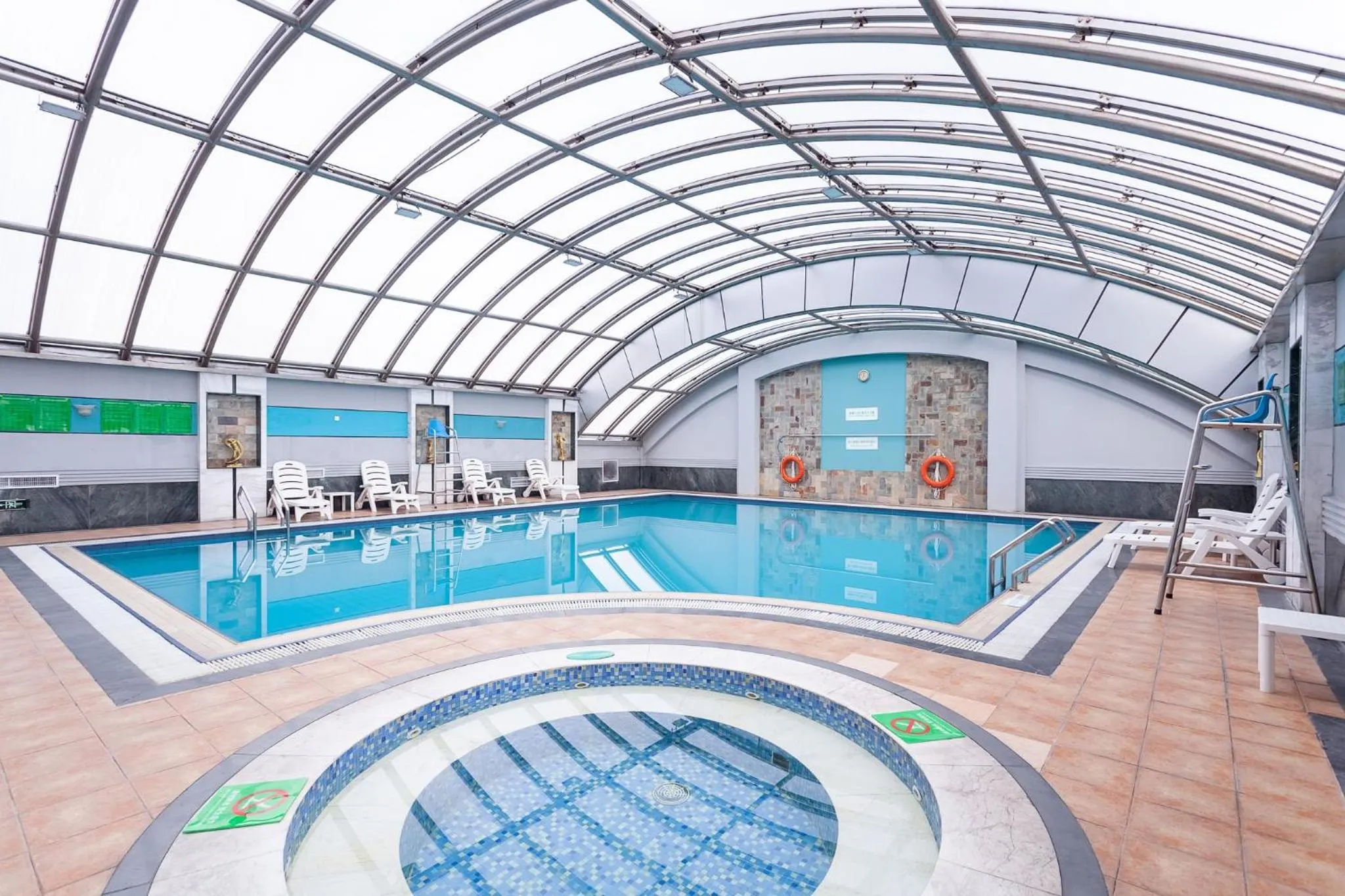 Swimming pool in Holiday Inn Hefei by IHG
