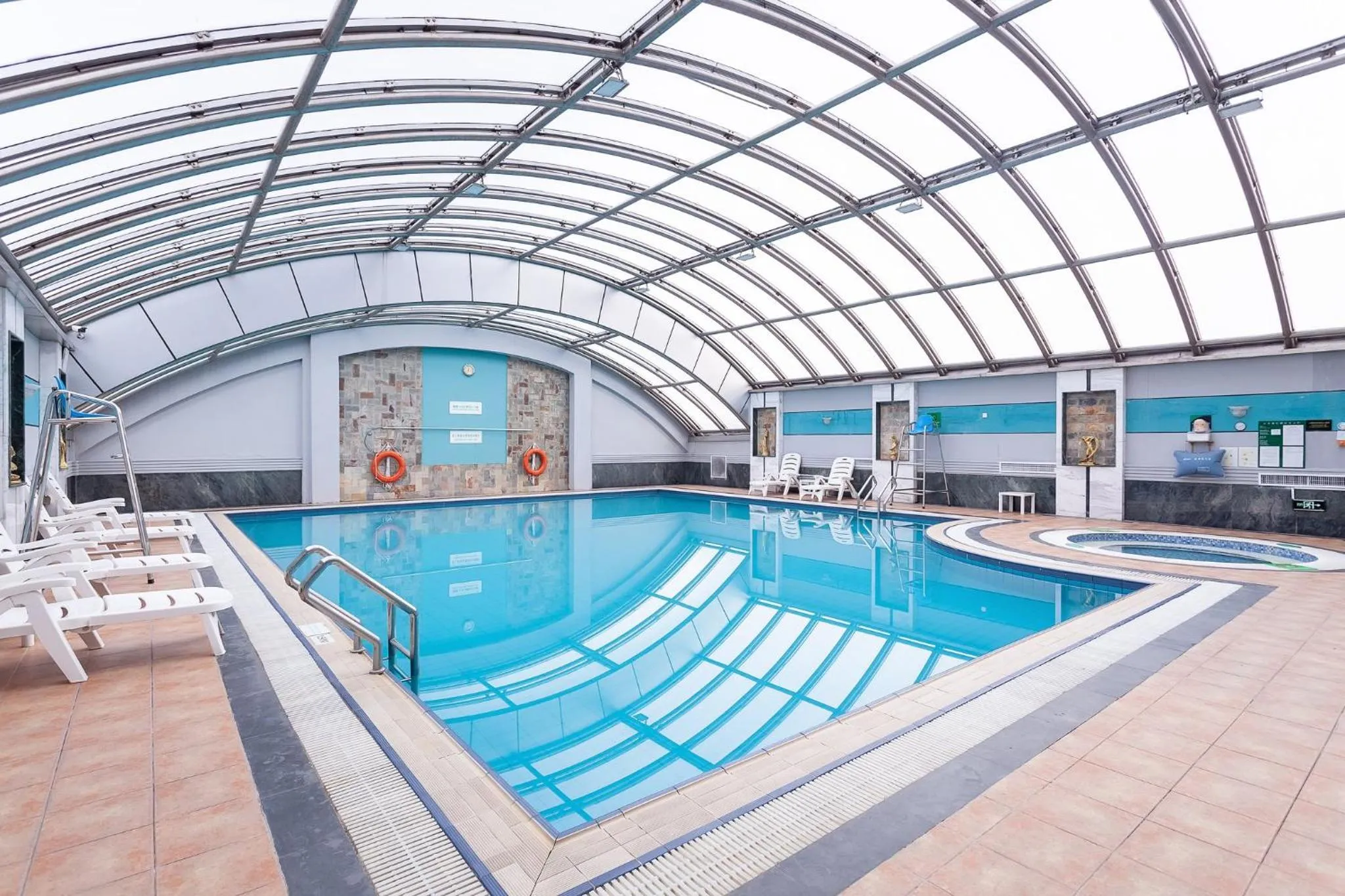 Swimming pool in Holiday Inn Hefei by IHG