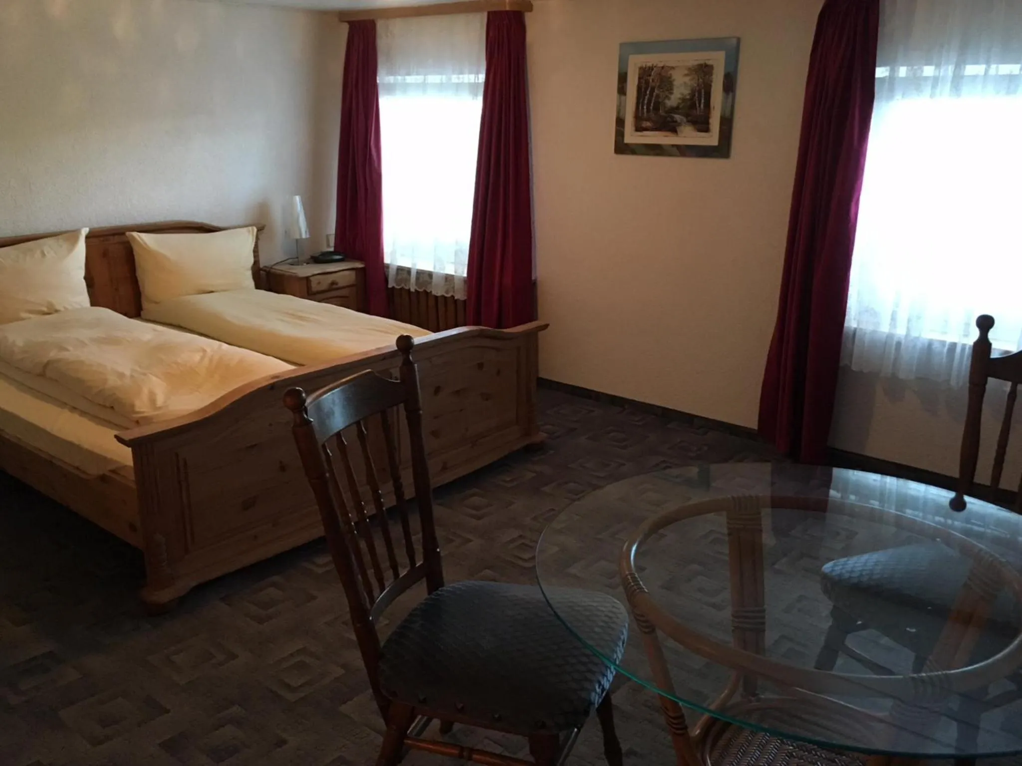 Bed in Hotel Jägerhof