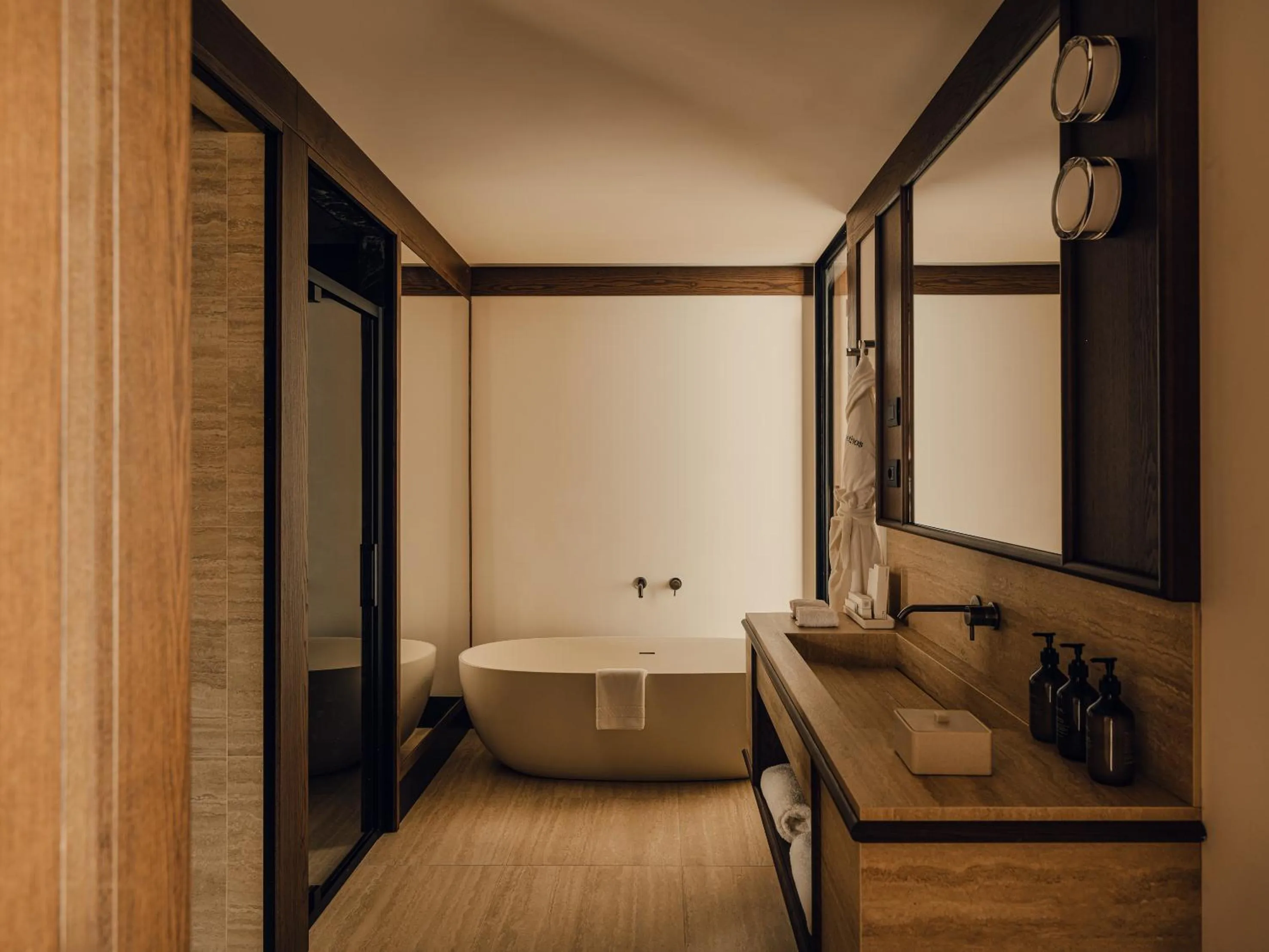 Bath in Aethos Hotel Monterosa