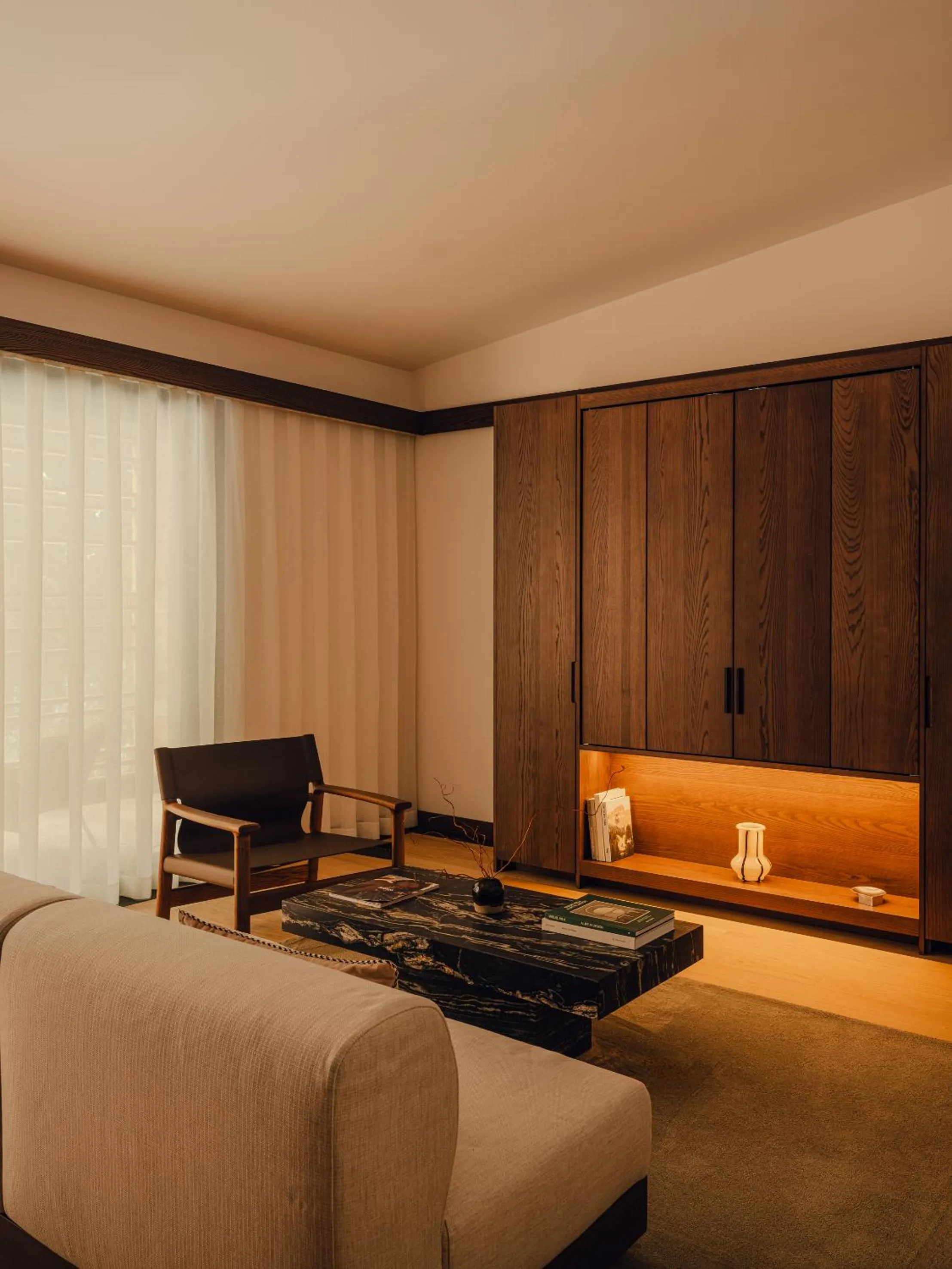 Living room in Aethos Hotel Monterosa