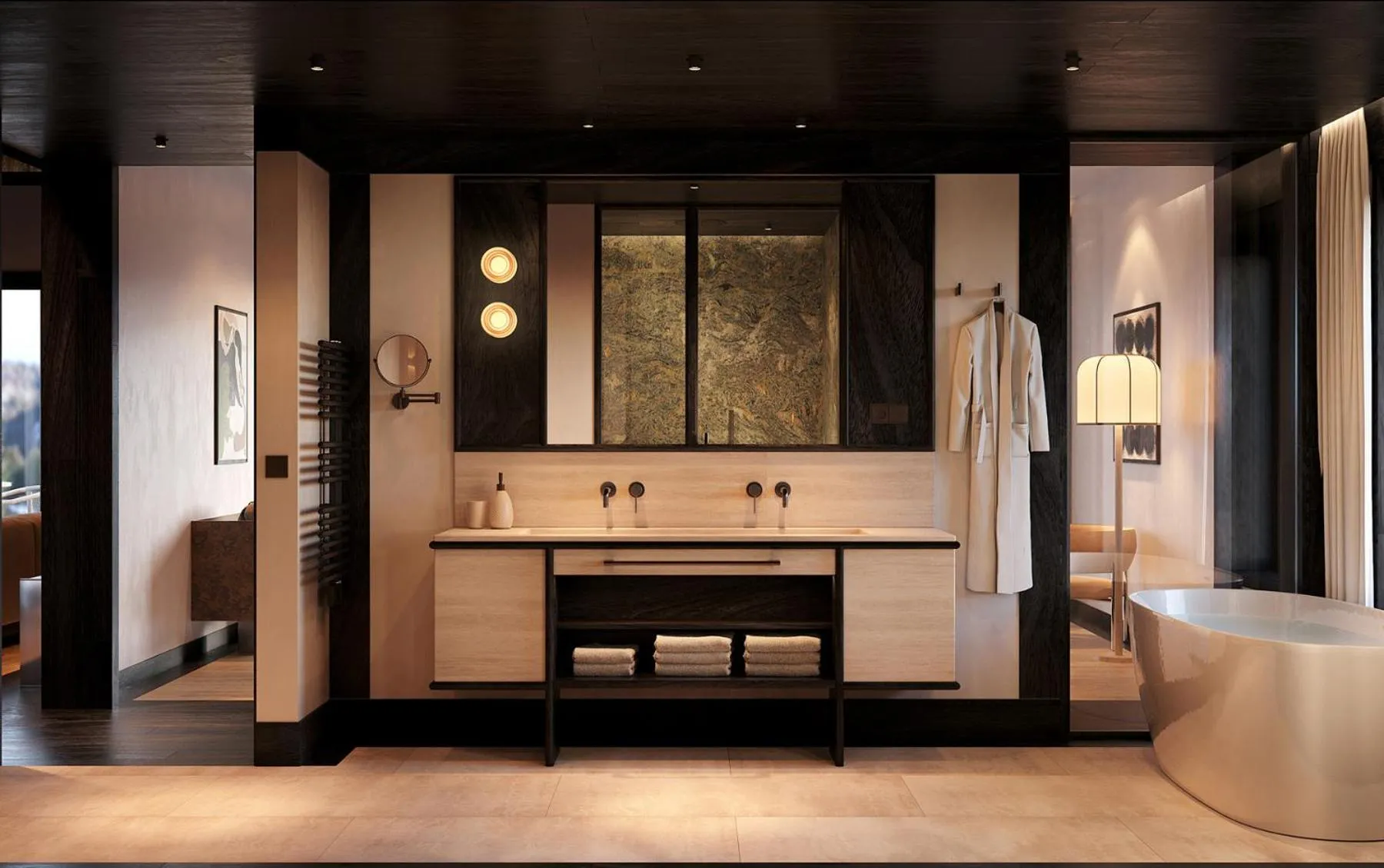 Bathroom in Aethos Hotel Monterosa