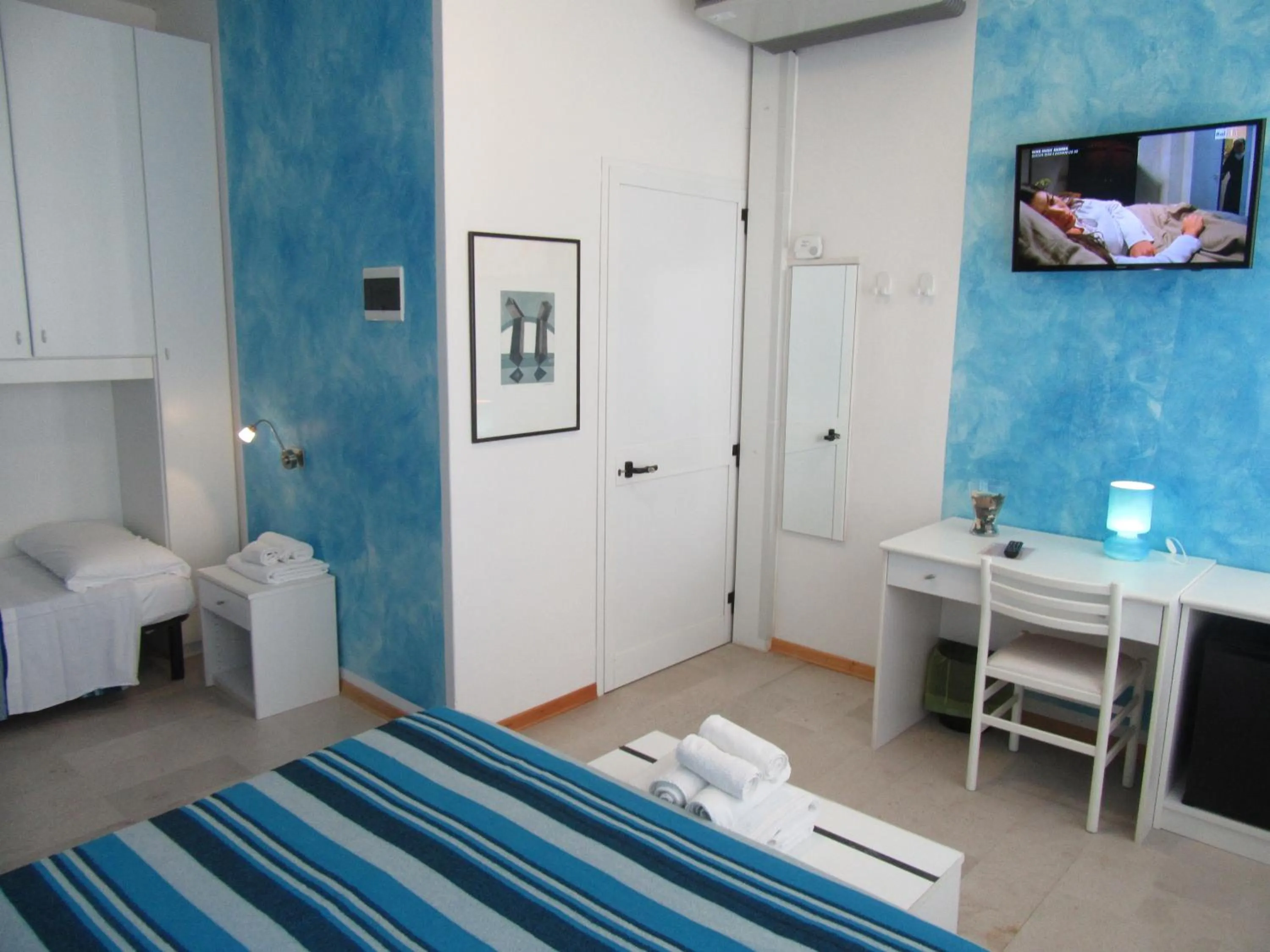 Bed in Hotel Nuova Graziosa