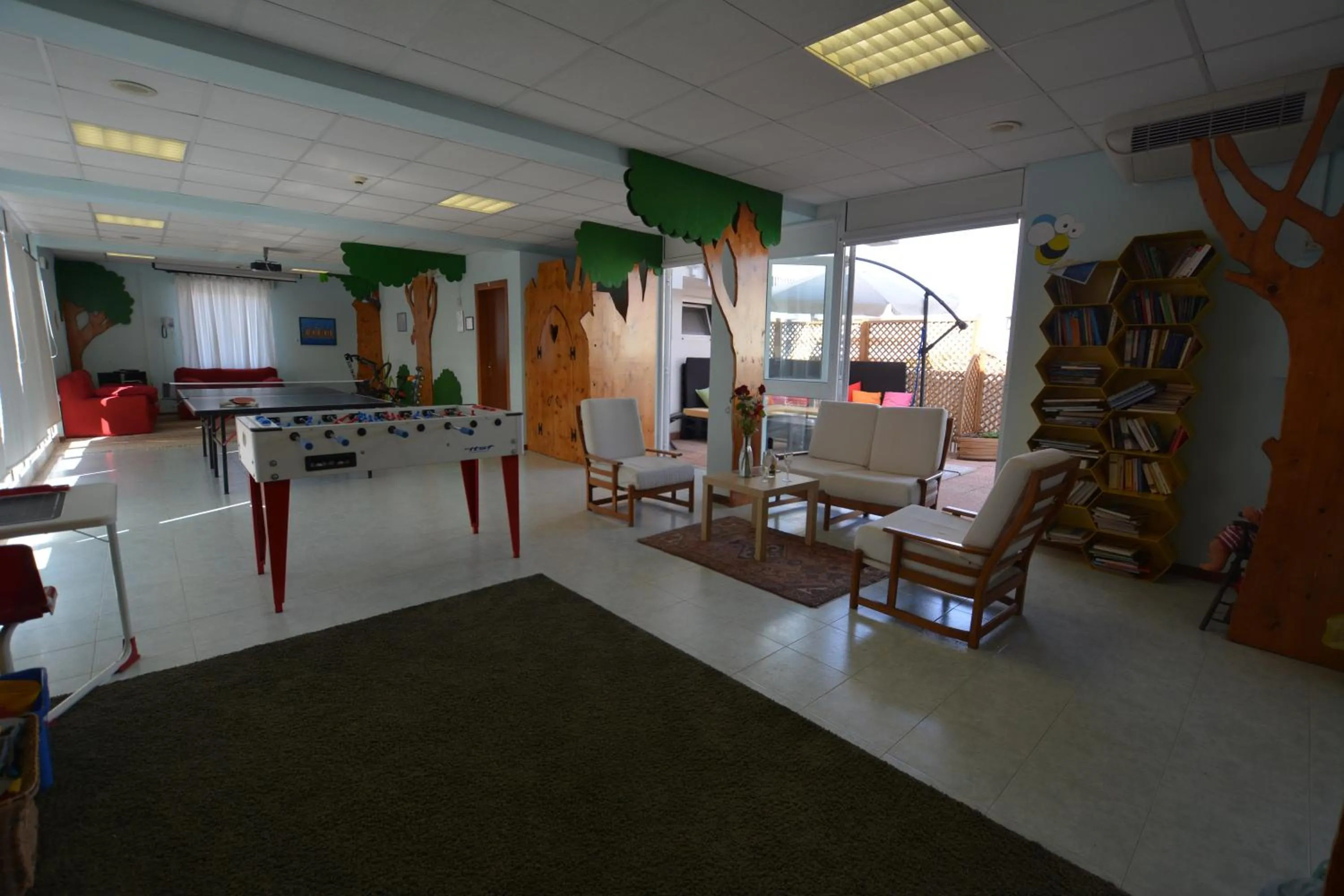 Communal lounge/ TV room in Hotel Nuova Graziosa