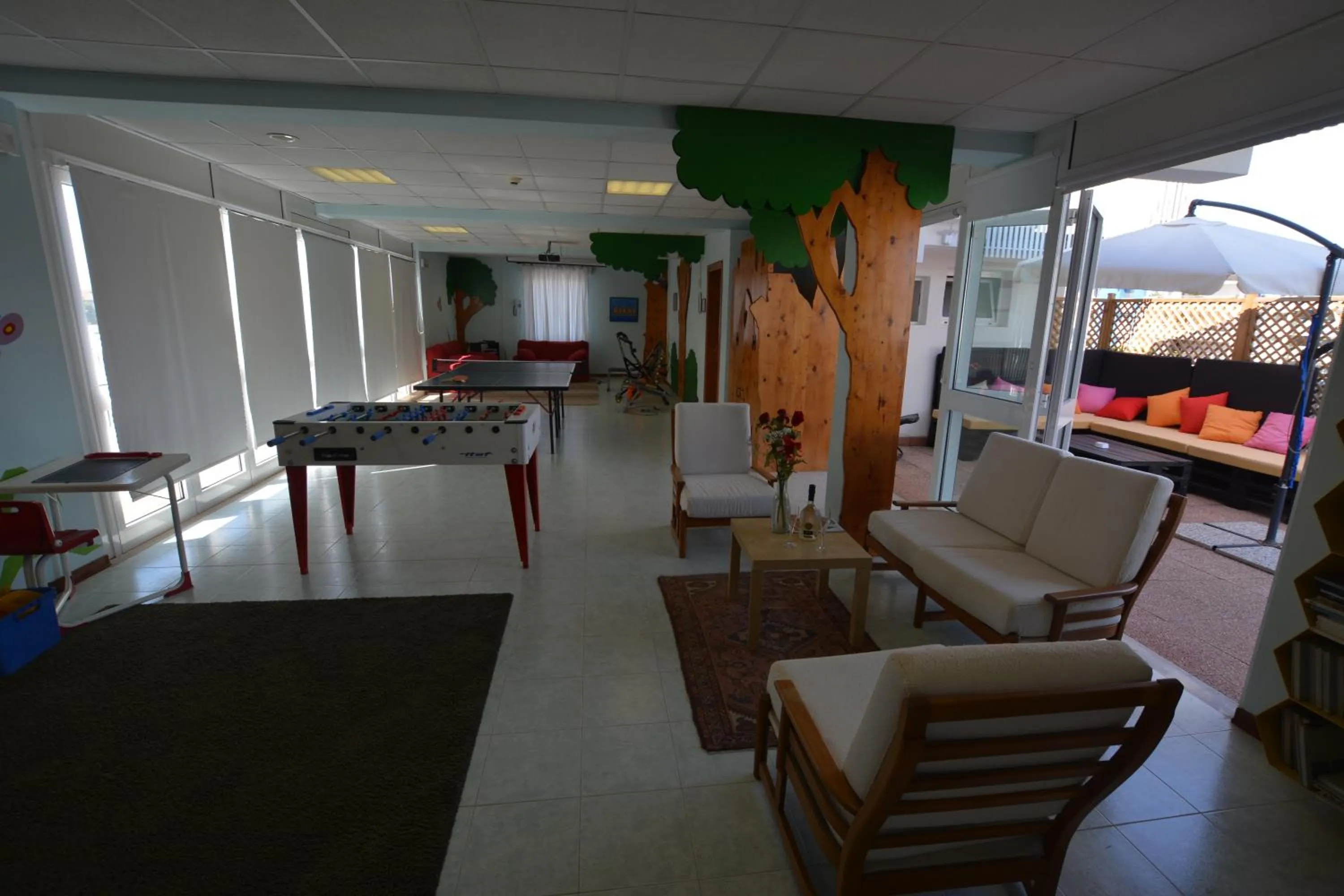 Communal lounge/ TV room in Hotel Nuova Graziosa