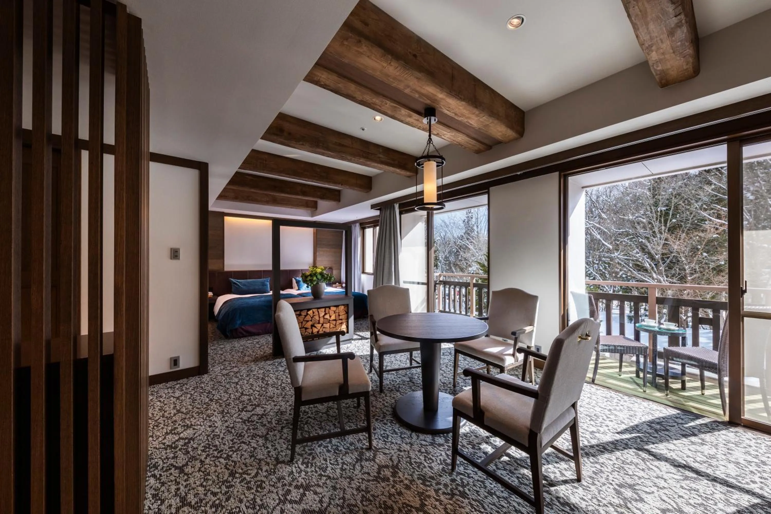 Living room in Hakuba Tokyu Hotel