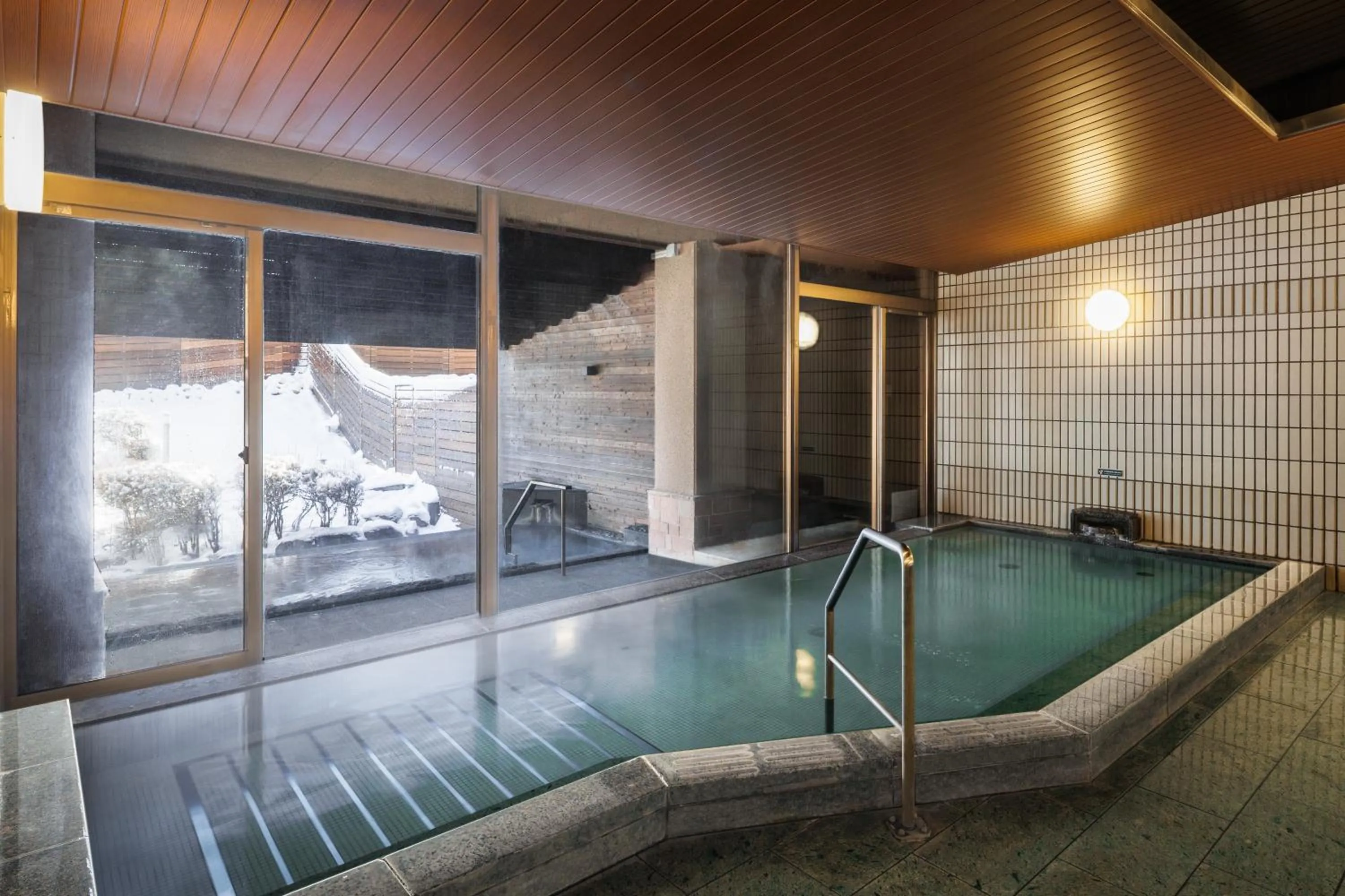 Hot Spring Bath in Hakuba Tokyu Hotel