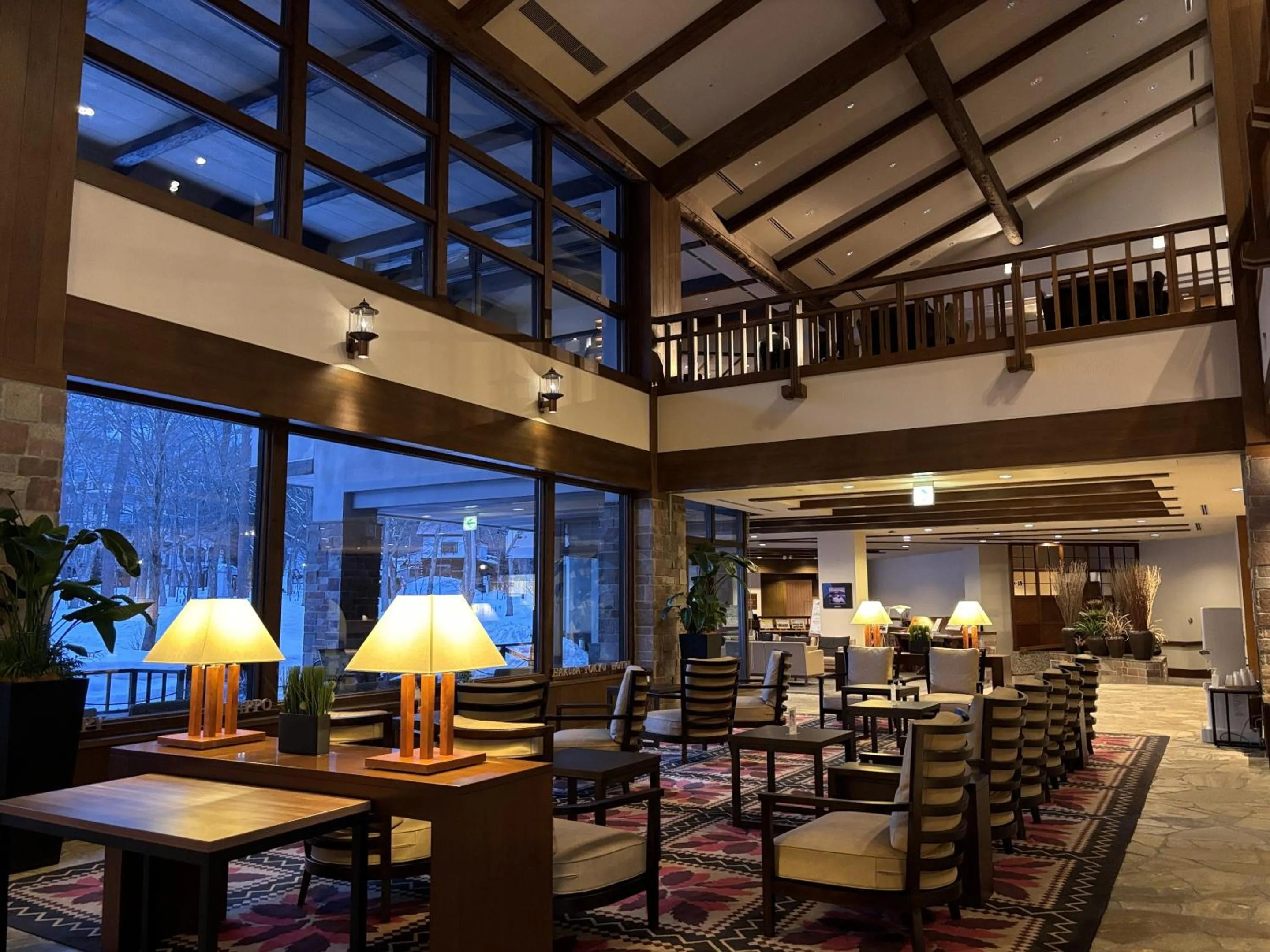 Lobby or reception in Hakuba Tokyu Hotel