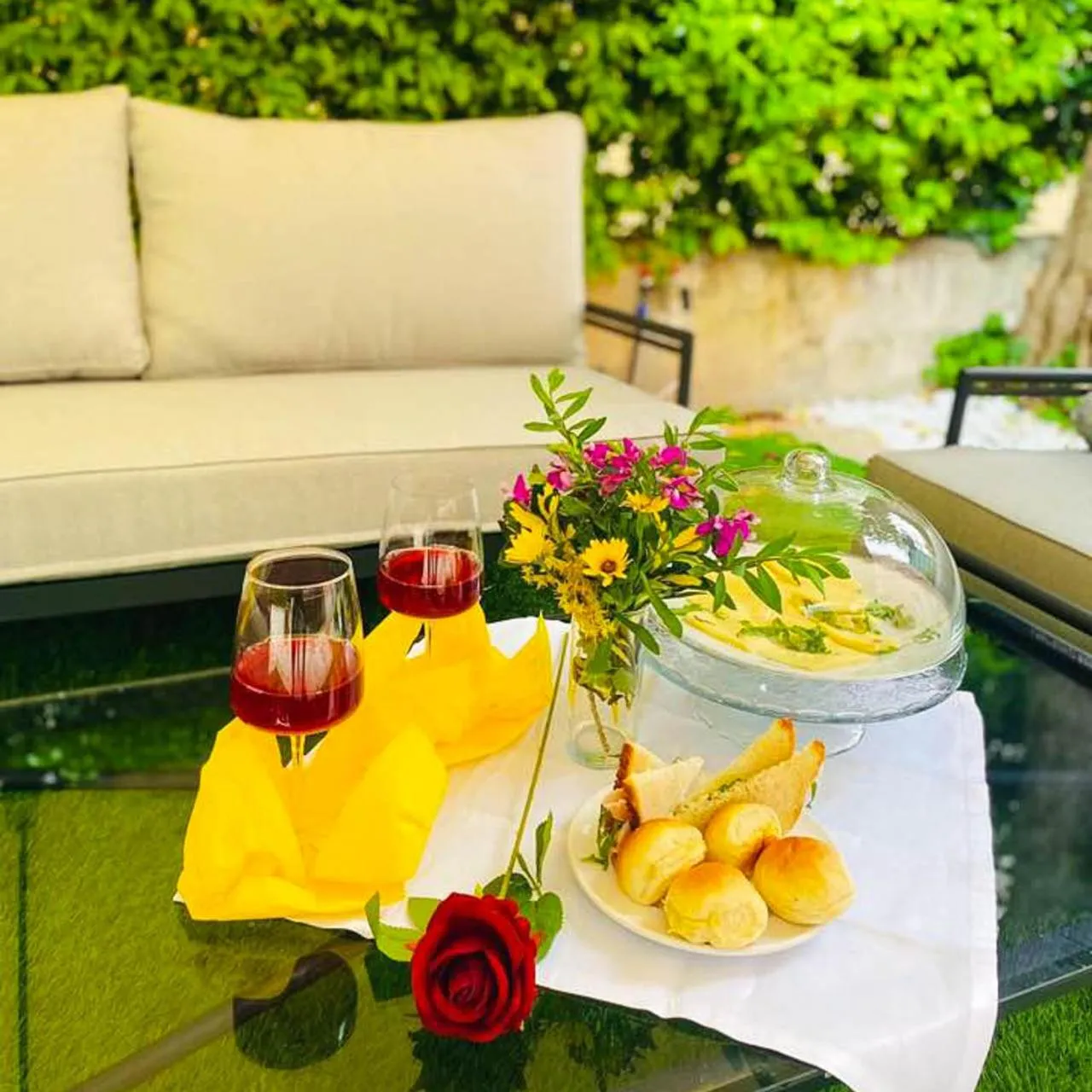 Garden in Relais Villa Coppedè