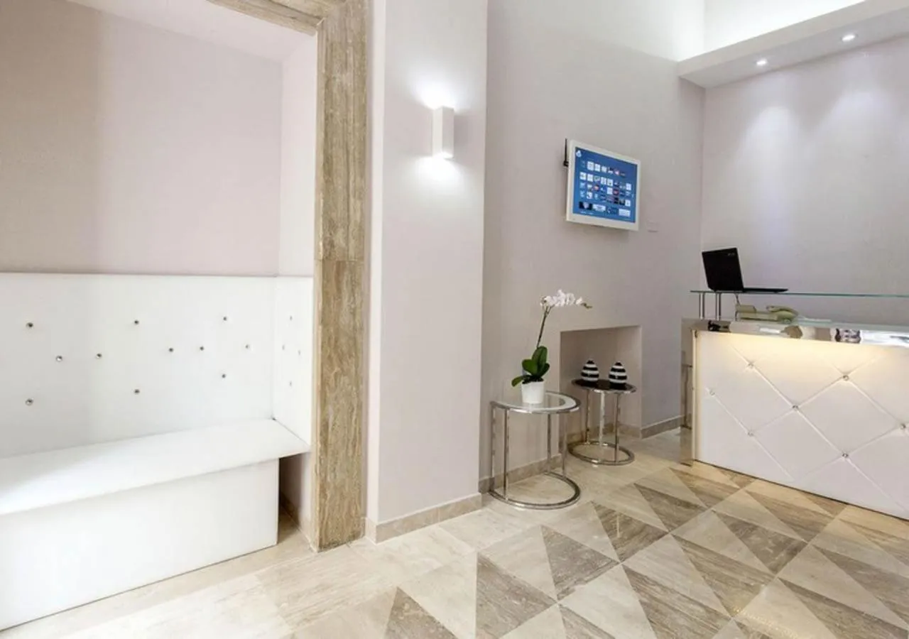 Lobby or reception in Relais Villa Coppedè