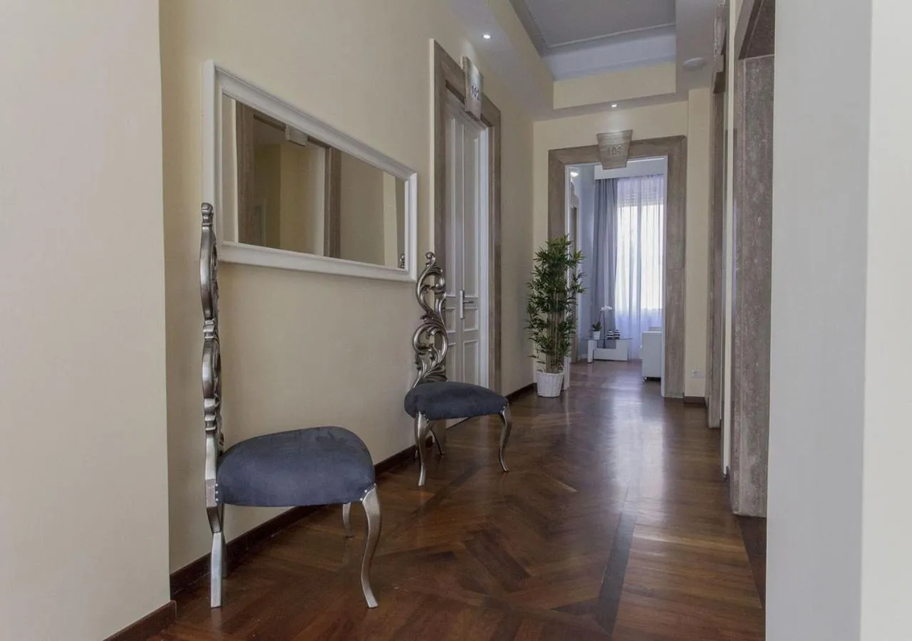 Seating area in Relais Villa Coppedè