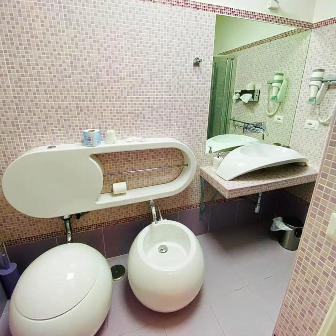 Bathroom in Relais Villa Coppedè