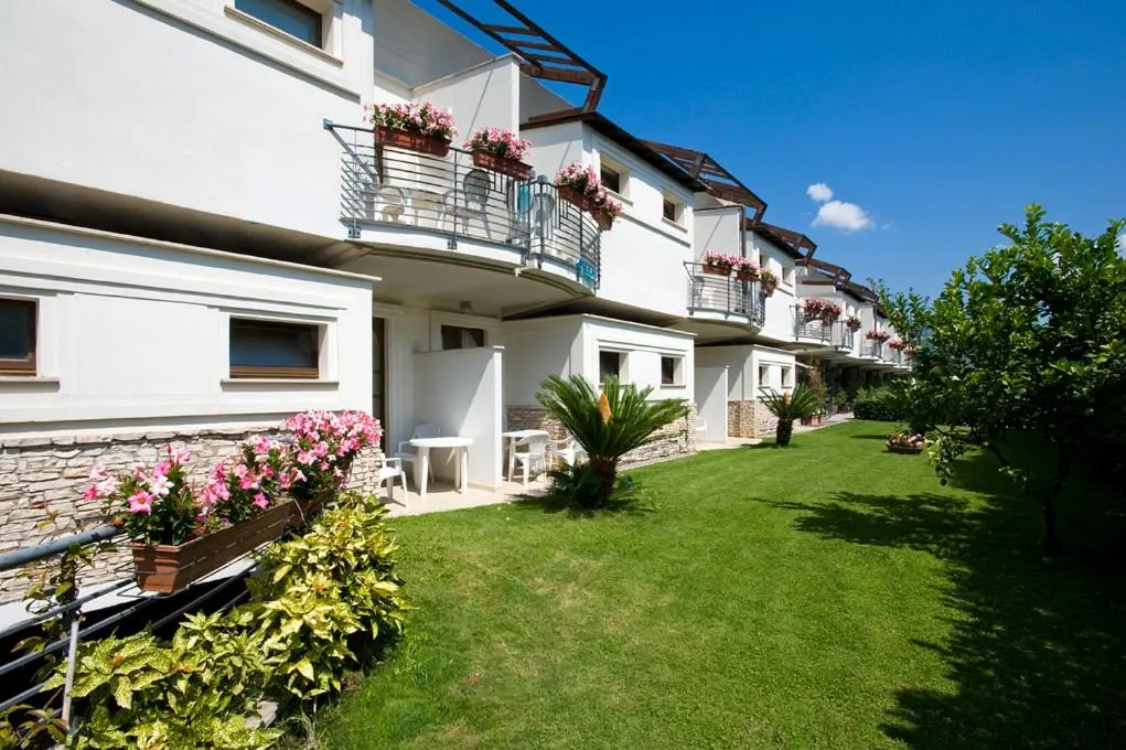 Garden view in Hotel Poseidon