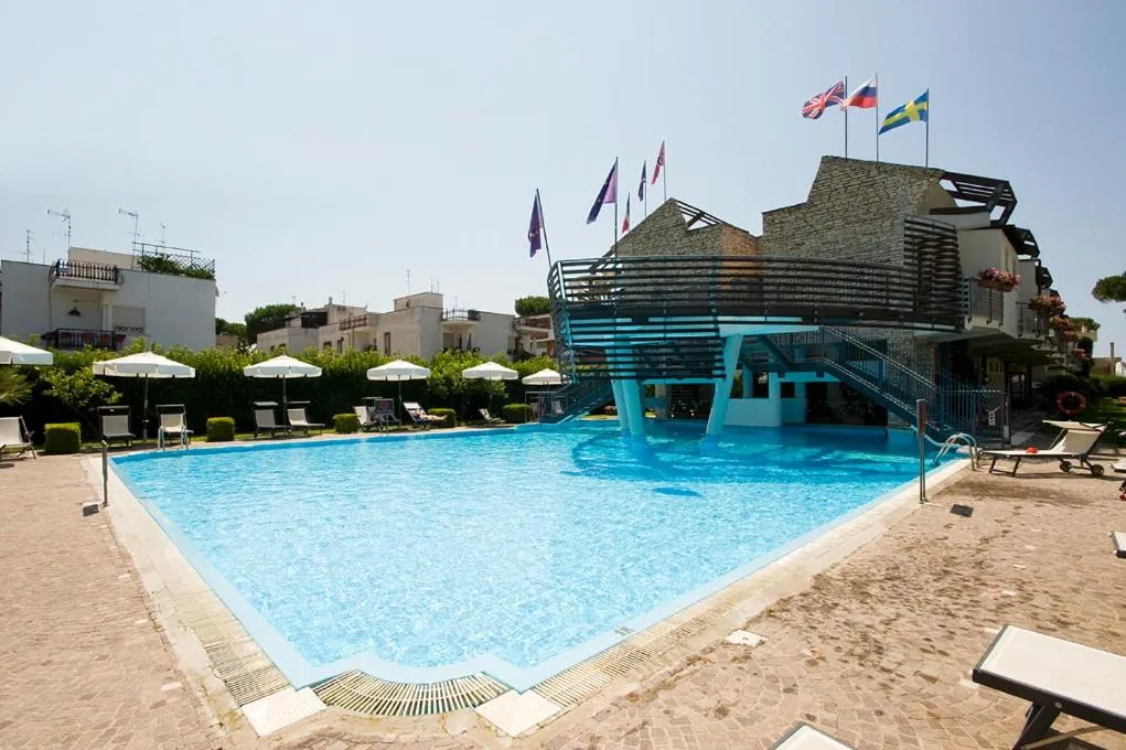 Swimming pool in Hotel Poseidon